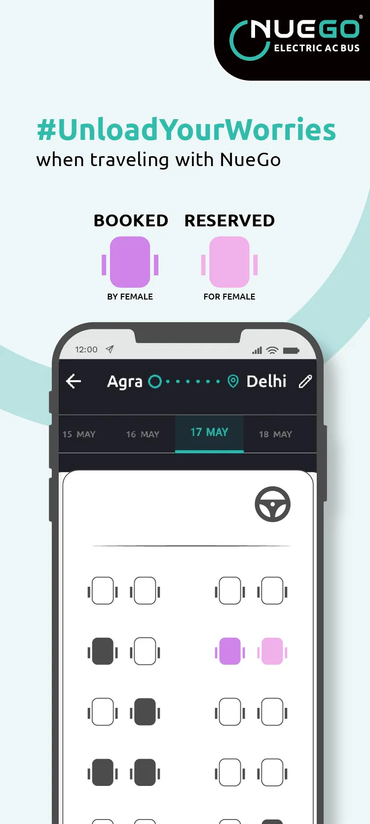 NueGo Bus Ticket Booking App | Indus Appstore | Screenshot