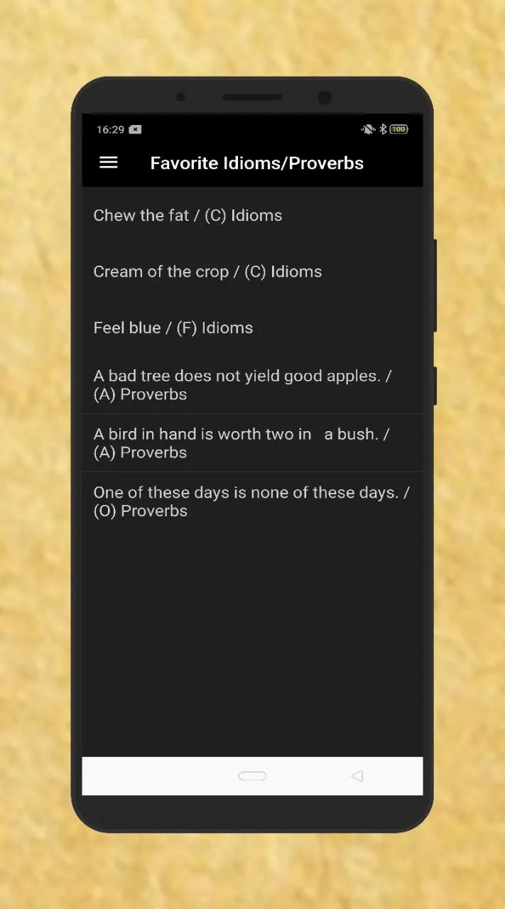 Idioms & Phrases in English | Indus Appstore | Screenshot