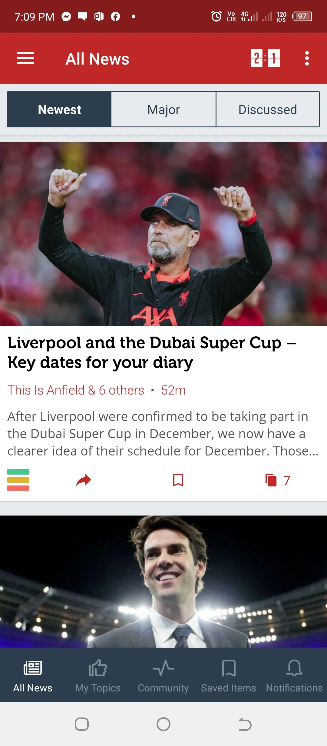 Liverpool Football Unofficial | Indus Appstore | Screenshot