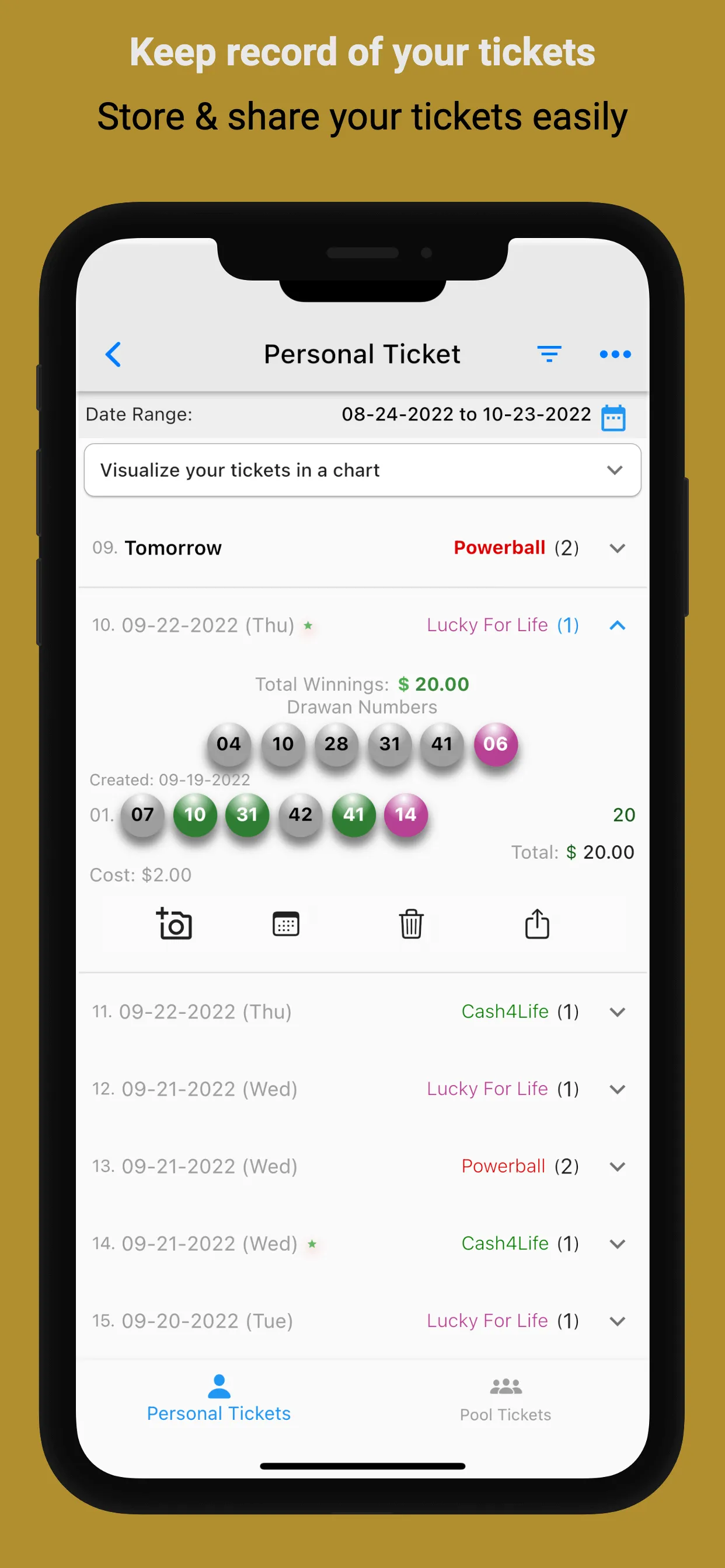 USA Lottery Journal & Results | Indus Appstore | Screenshot