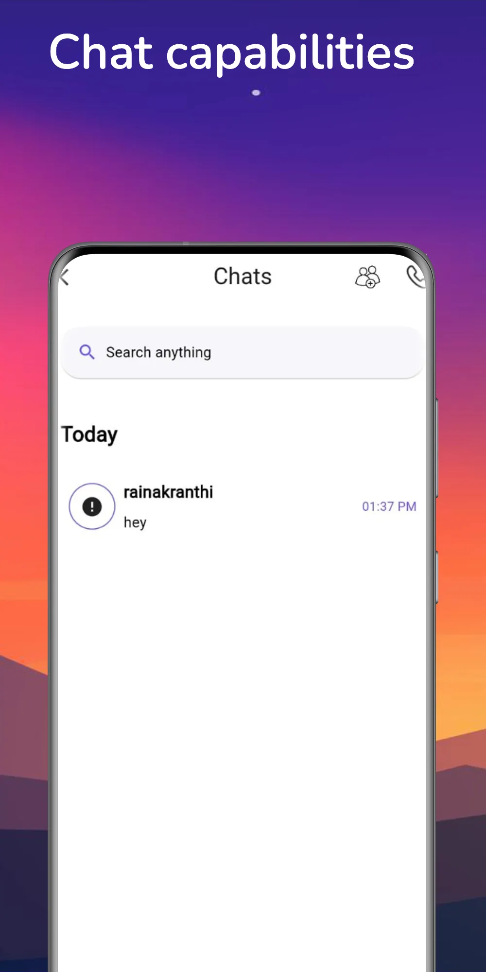 Chattric | Indus Appstore | Screenshot