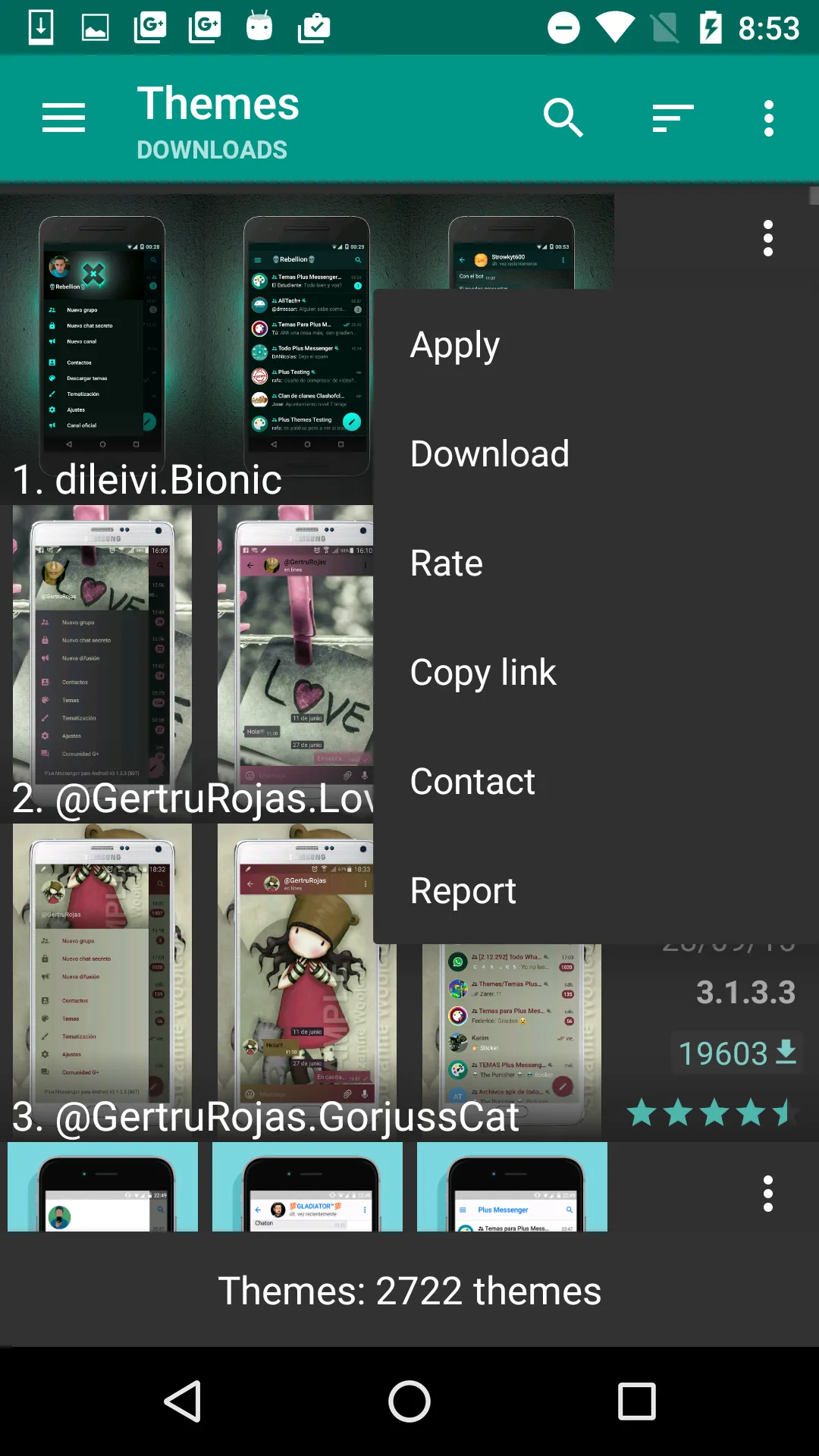 Themes for Plus Messenger | Indus Appstore | Screenshot