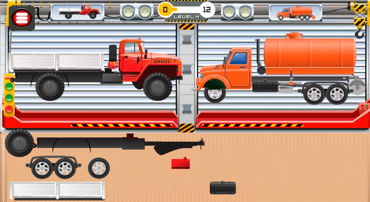 Puzzles trucks animated | Indus Appstore | Screenshot