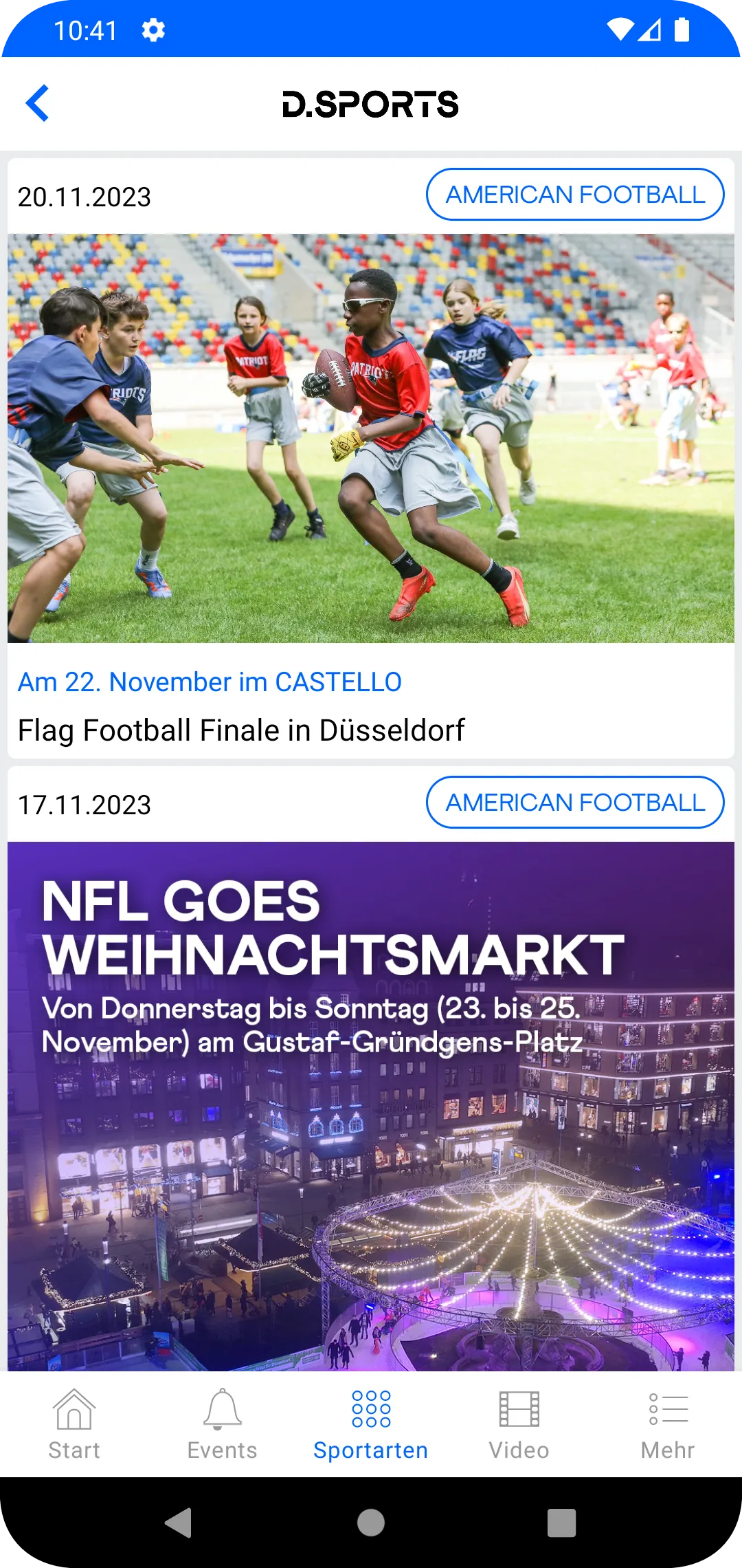 D.SPORTS | Indus Appstore | Screenshot