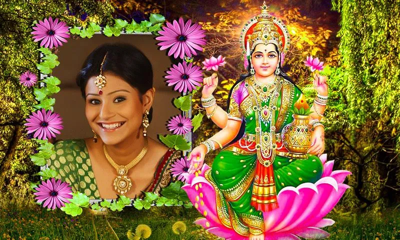 Lakshmi Puja Photo Frames HD | Indus Appstore | Screenshot