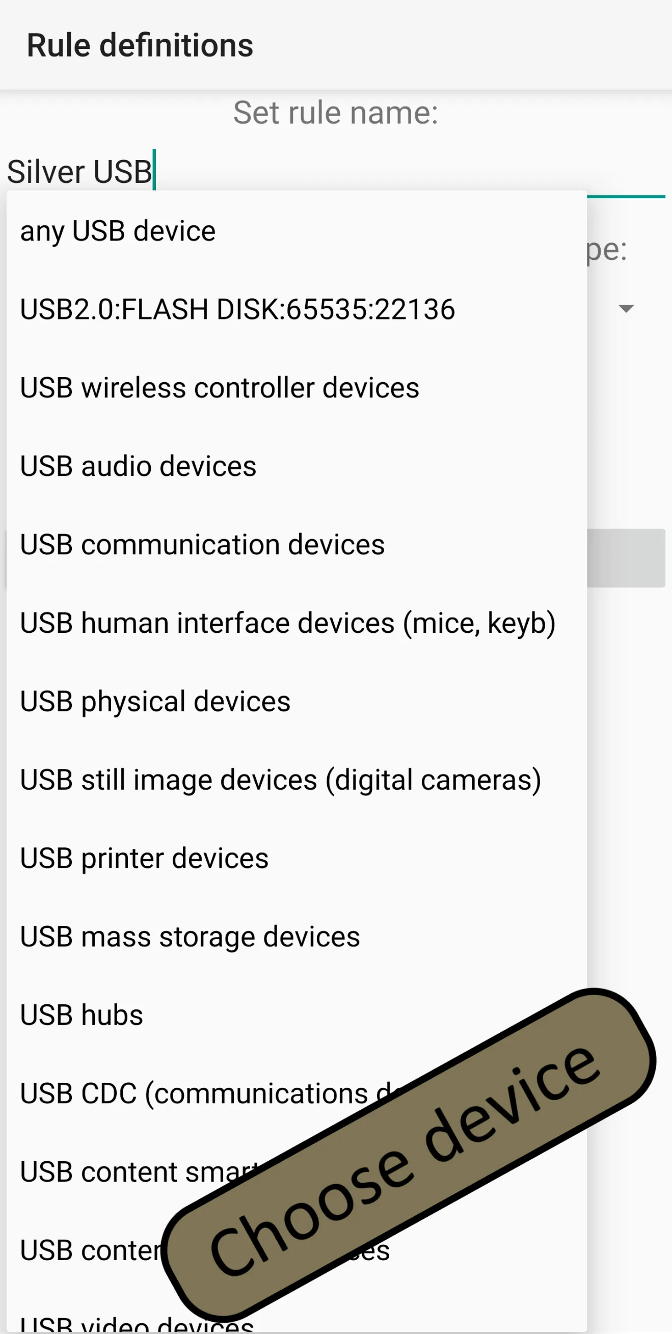 On USB device connected | Indus Appstore | Screenshot