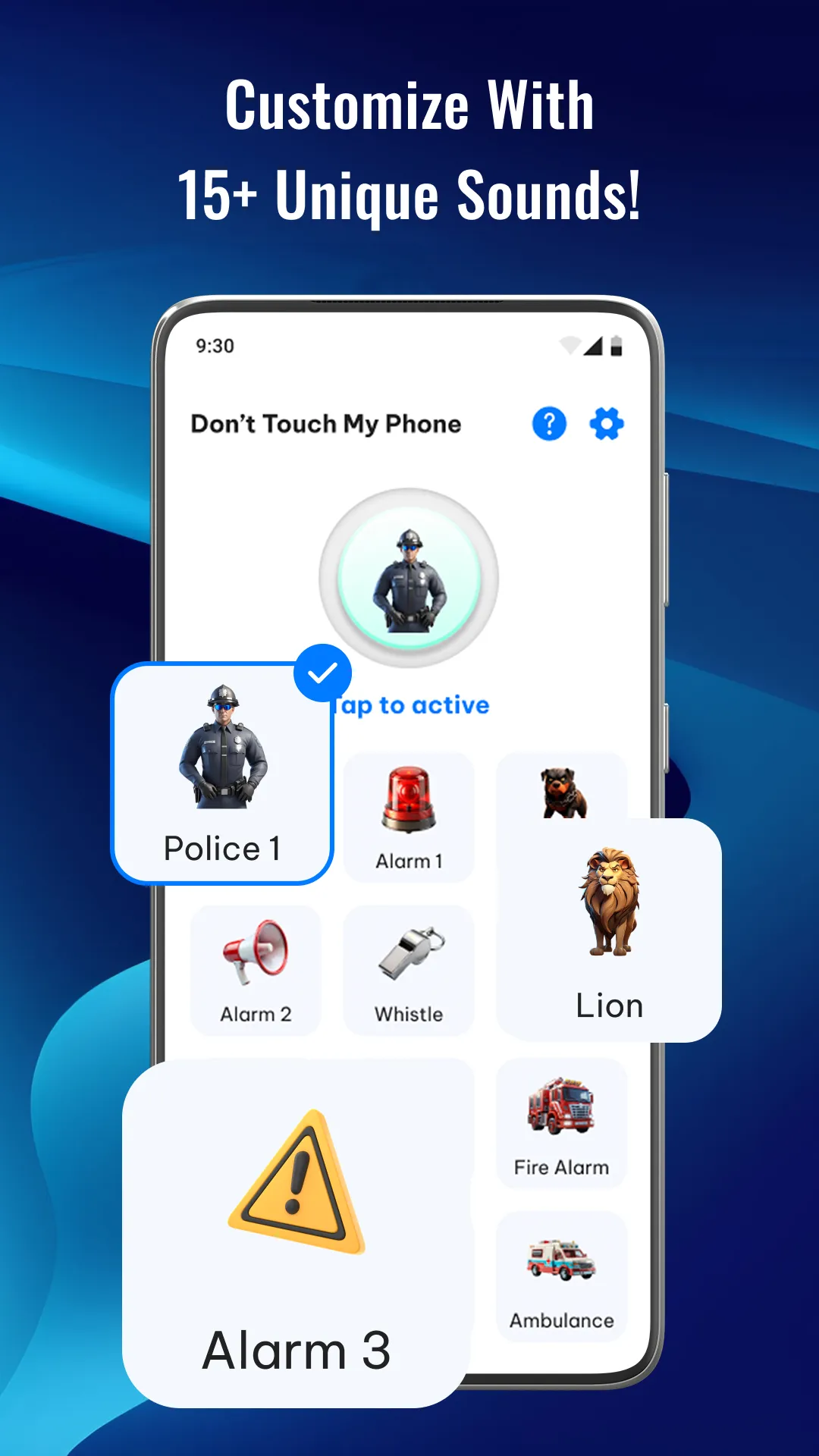 Anti Theft Phone Alarm - Alert | Indus Appstore | Screenshot