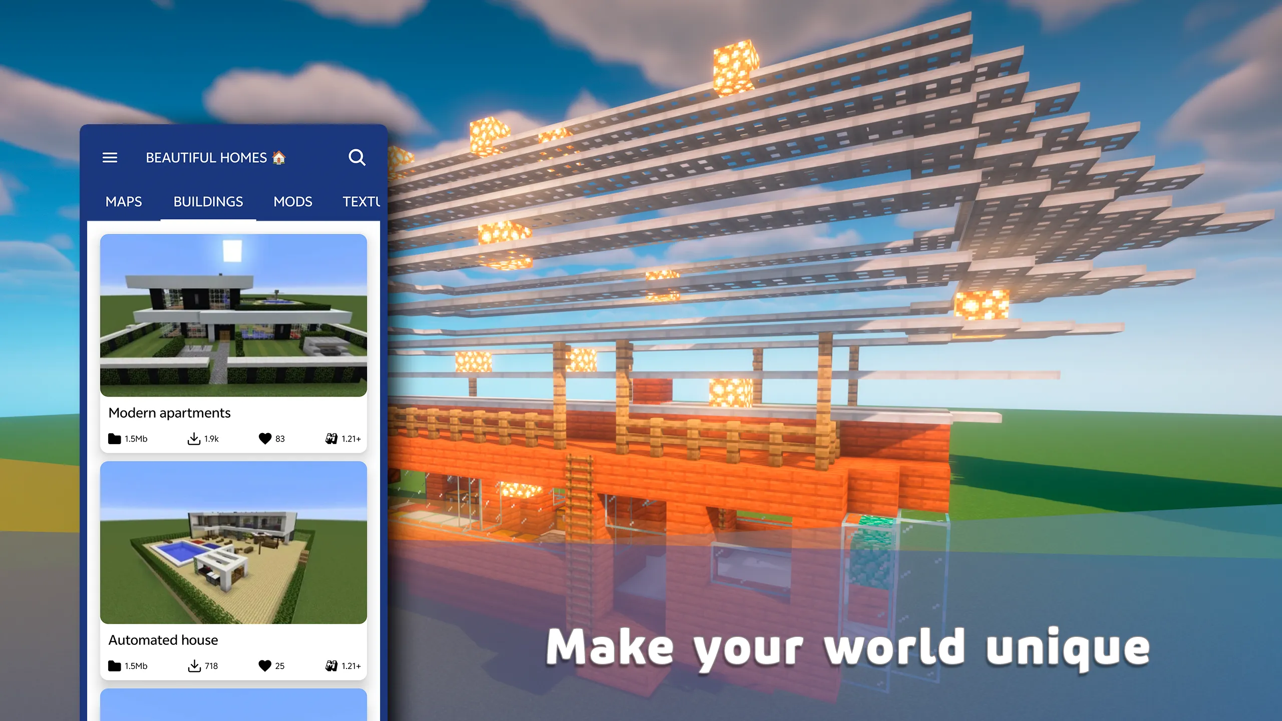 House Mods for Minecraft PE | Indus Appstore | Screenshot