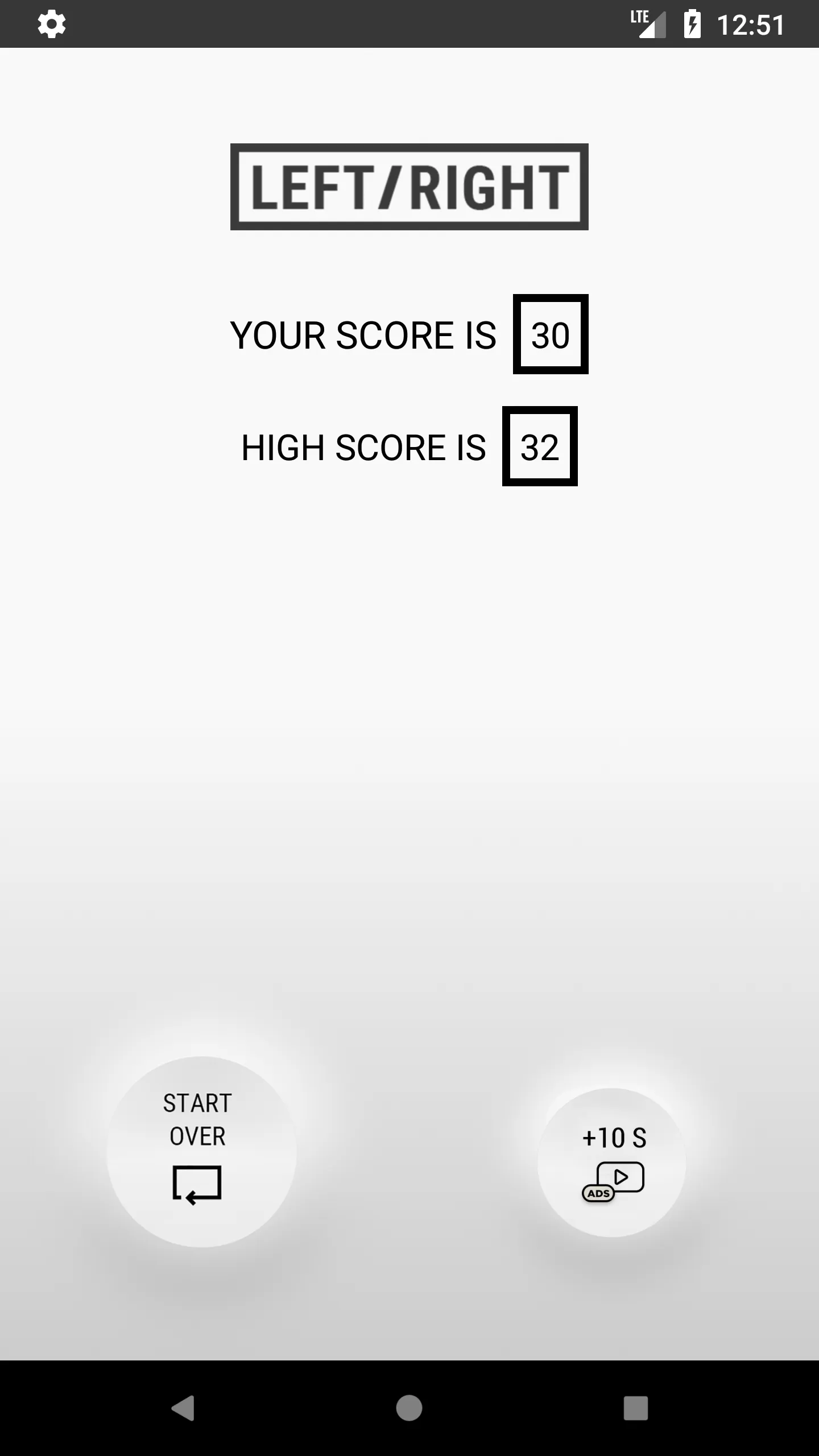 Left/Right - Brain Challenge | Indus Appstore | Screenshot