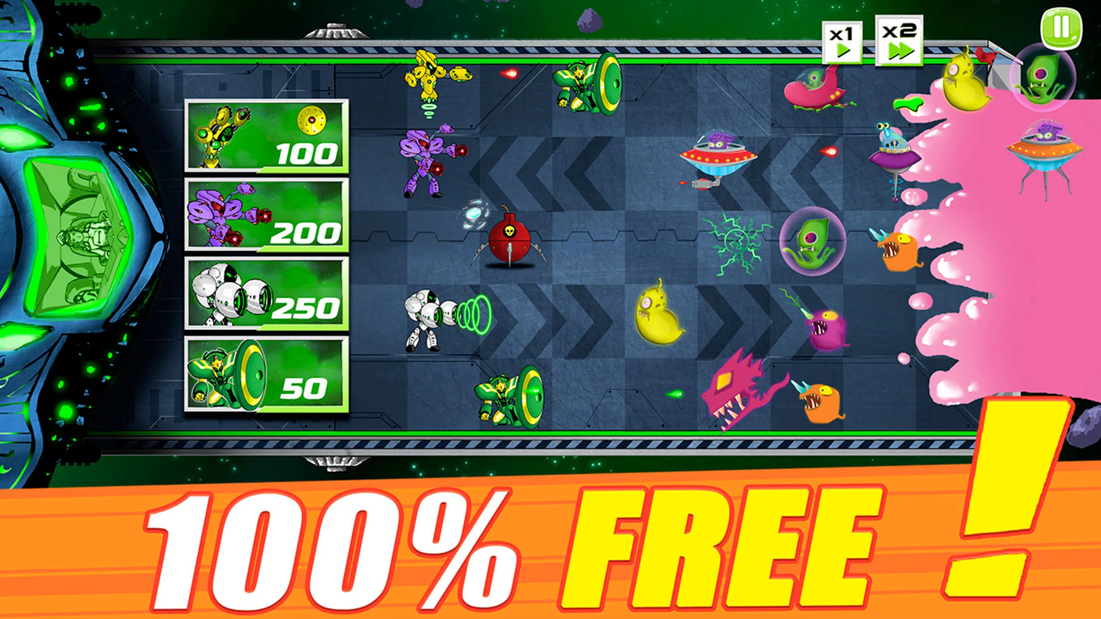 Super Fighting Robots Defense | Indus Appstore | Screenshot