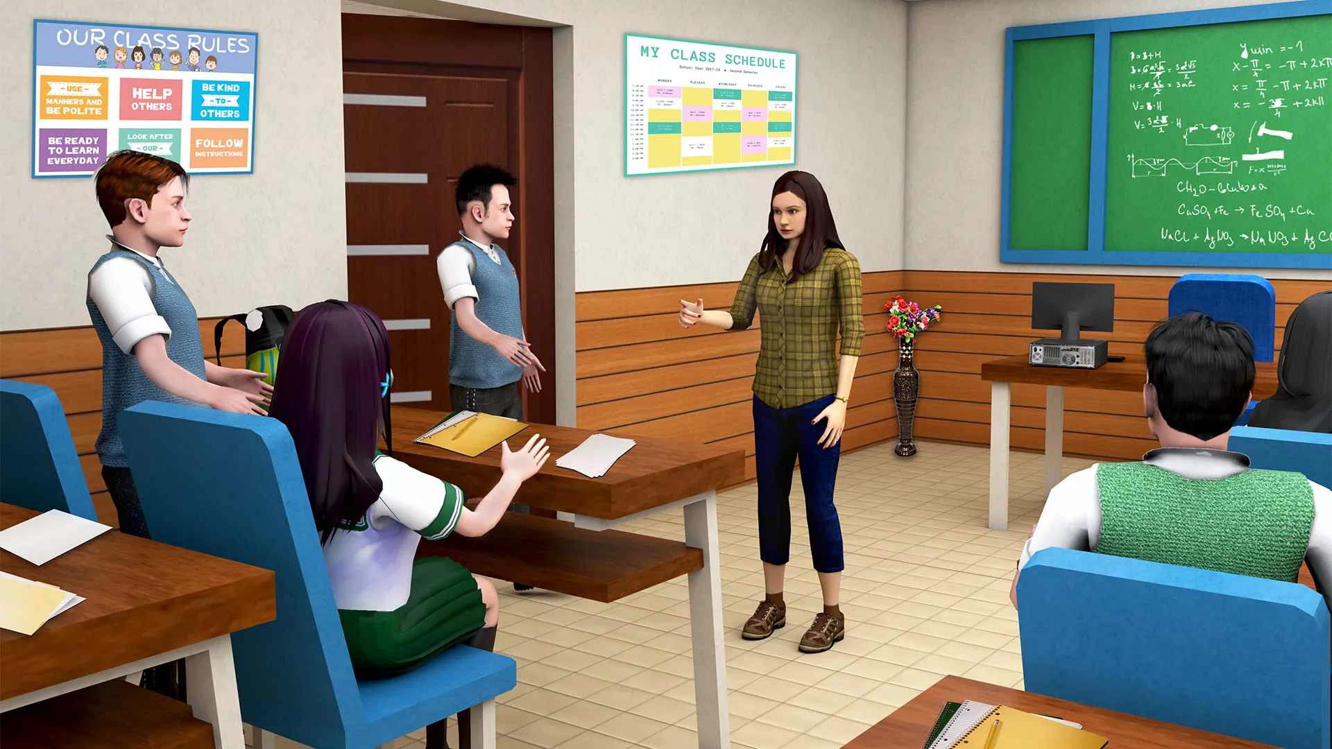 High School Boy Simulator Life | Indus Appstore | Screenshot