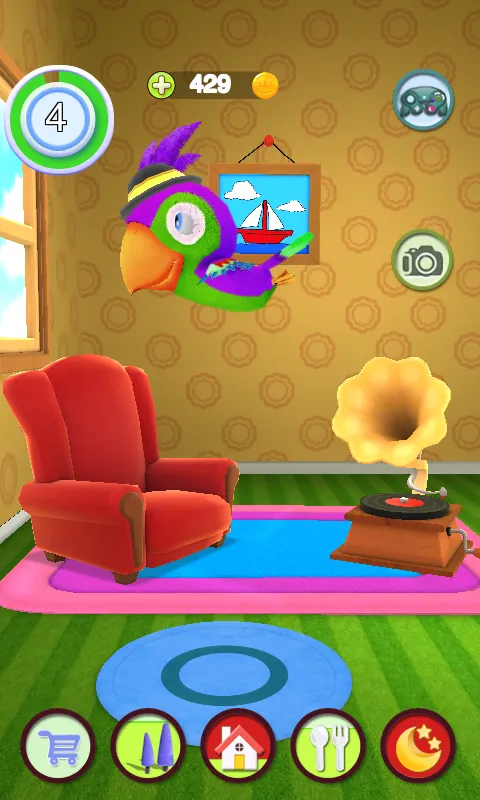 Talking Parrot | Indus Appstore | Screenshot