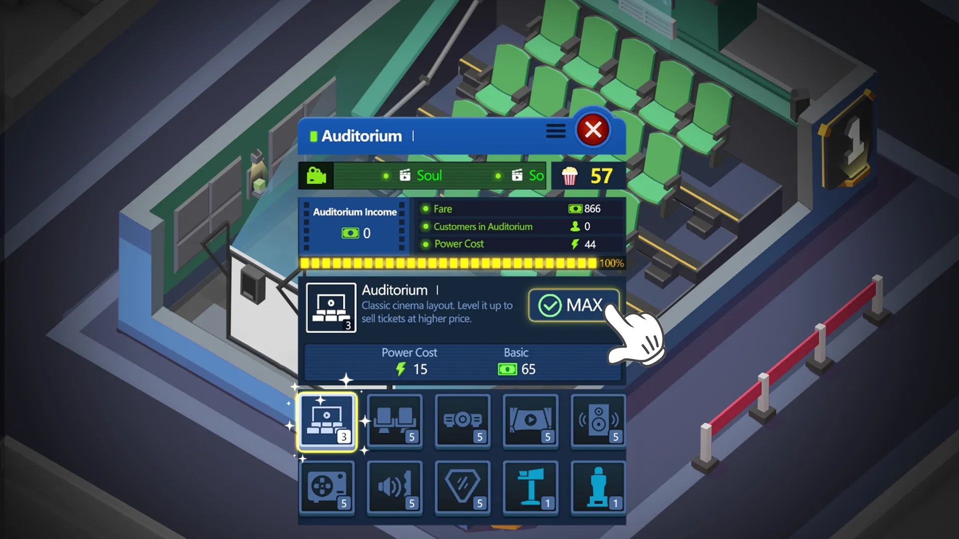 Idle Cinema Empire Idle Games | Indus Appstore | Screenshot