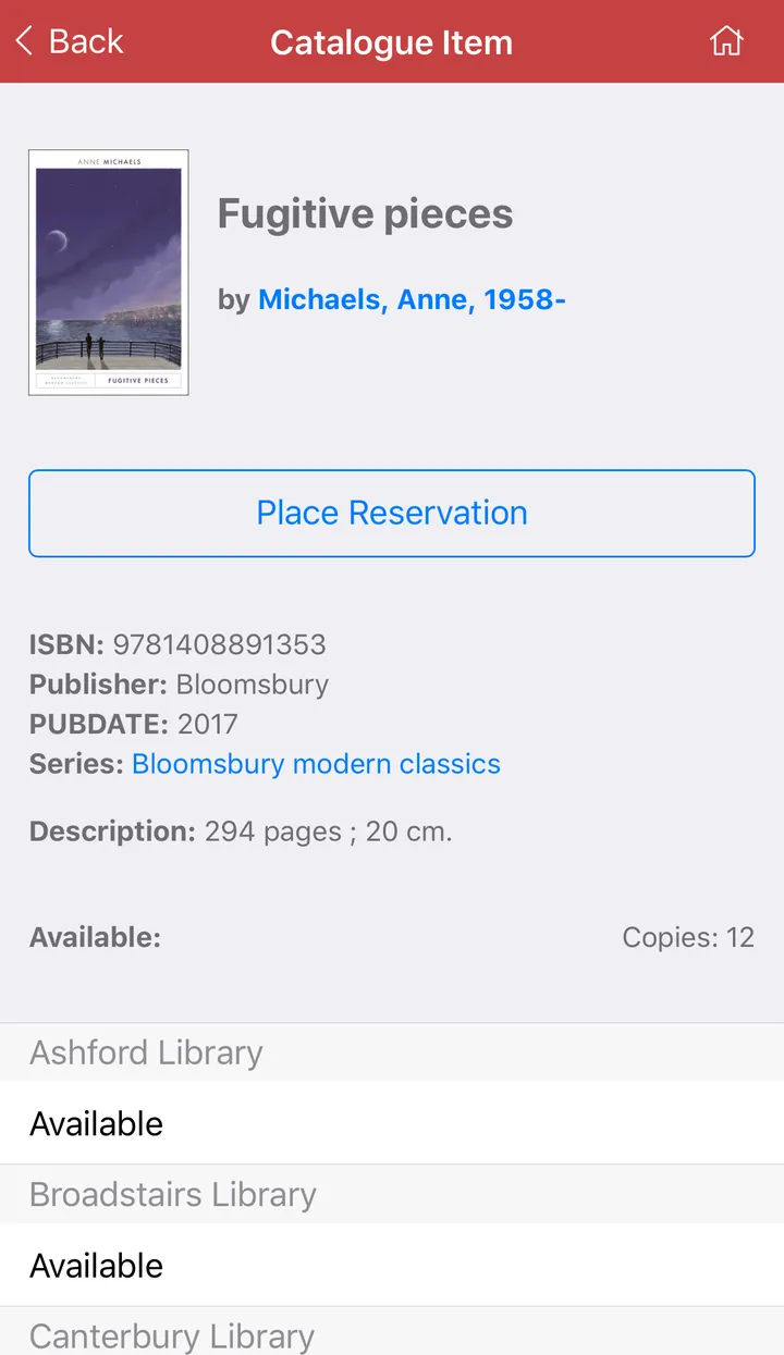 Kent Libraries | Indus Appstore | Screenshot