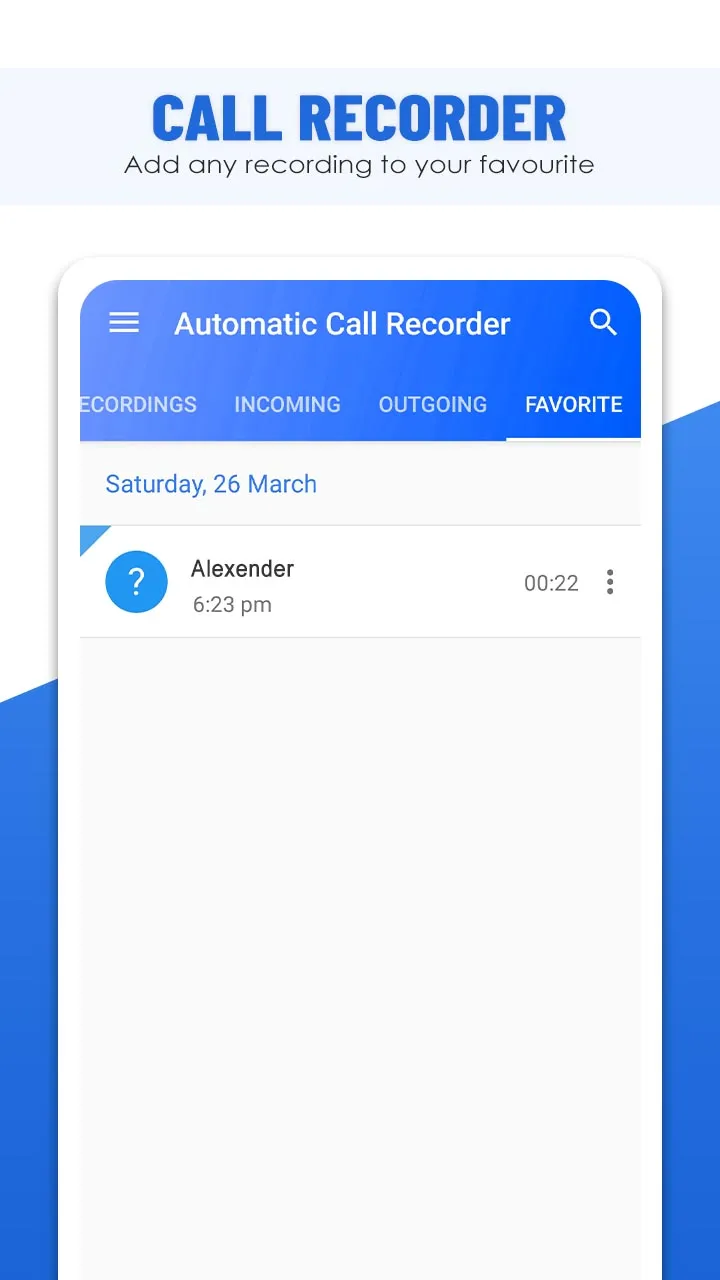 Auto Call Recorder All | Indus Appstore | Screenshot