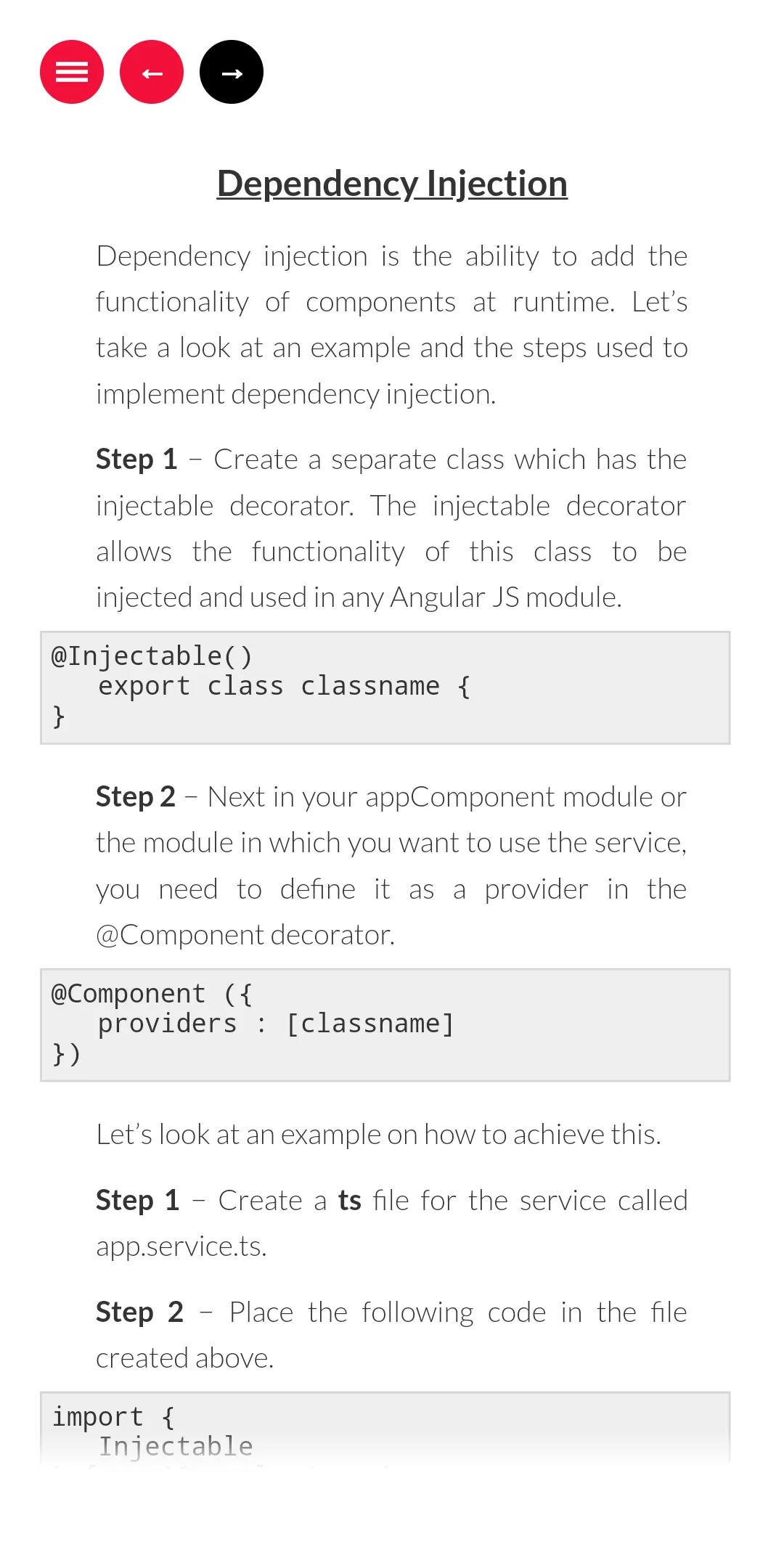 Learn Angular 2 | Indus Appstore | Screenshot