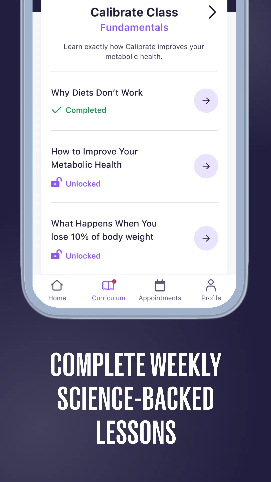 Calibrate - Metabolic Health | Indus Appstore | Screenshot