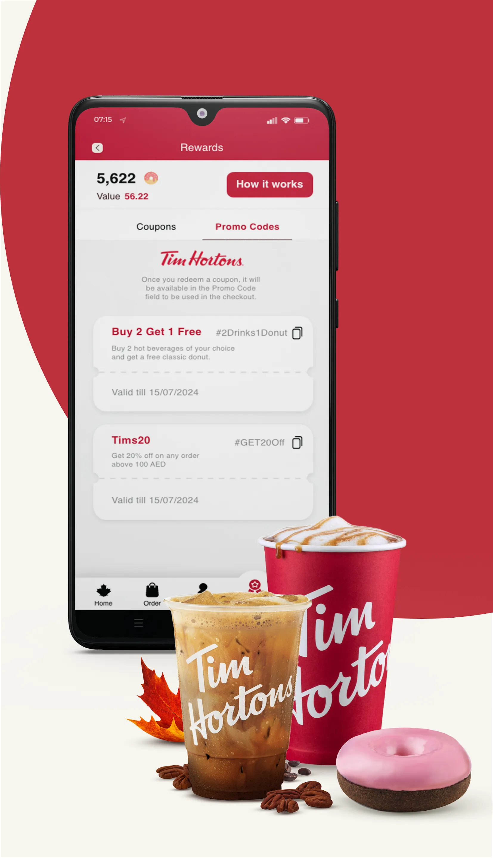 Tim Hortons Middle East | Indus Appstore | Screenshot