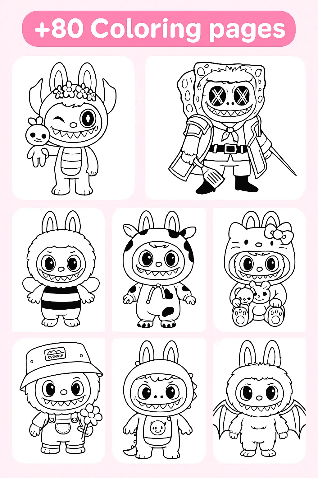 Labubu Coloring Games for Kids | Indus Appstore | Screenshot