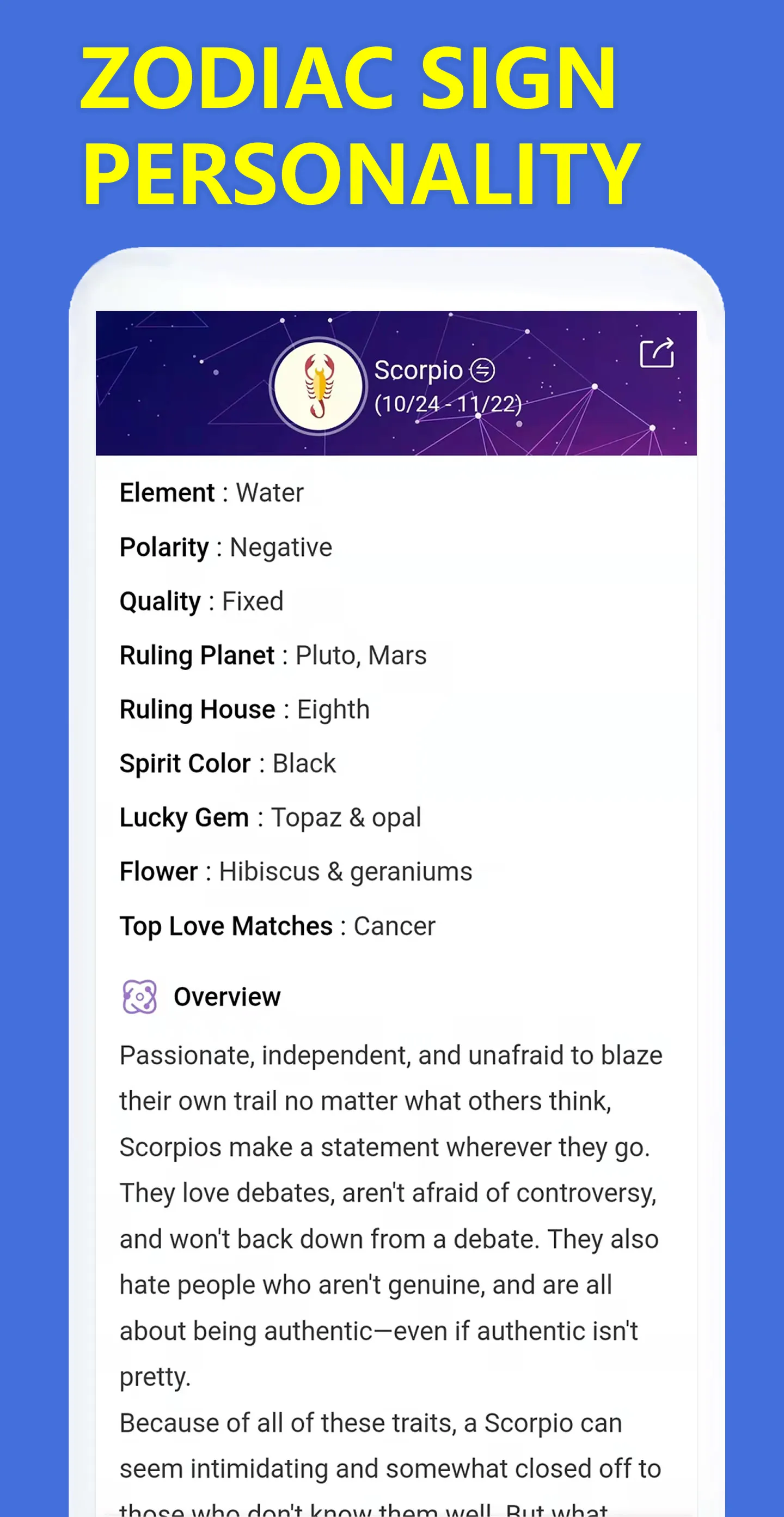 Magic Horoscope & Zodiac Signs | Indus Appstore | Screenshot