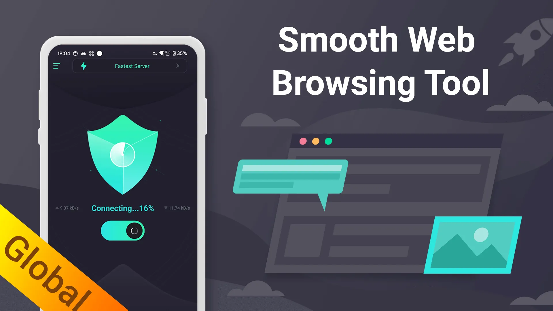 Touch VPN - Stable &Security | Indus Appstore | Screenshot