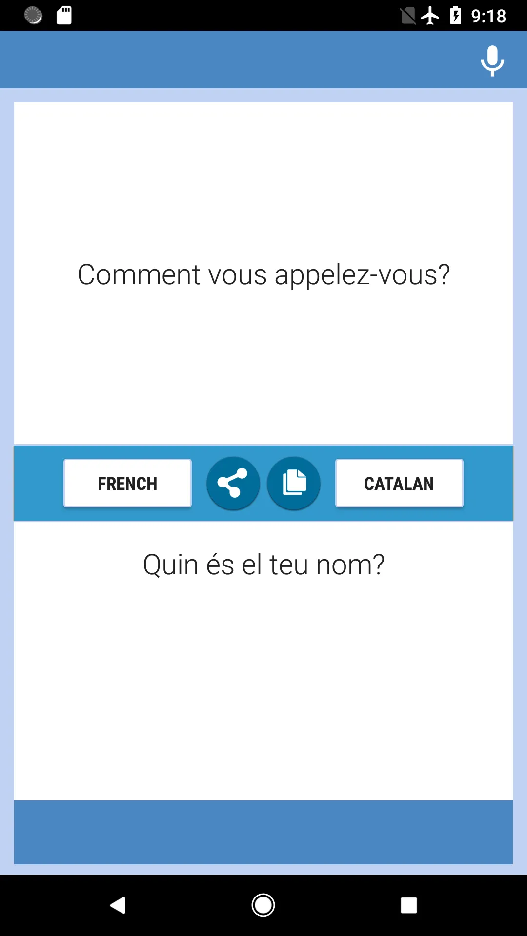 French-Catalan Translator | Indus Appstore | Screenshot