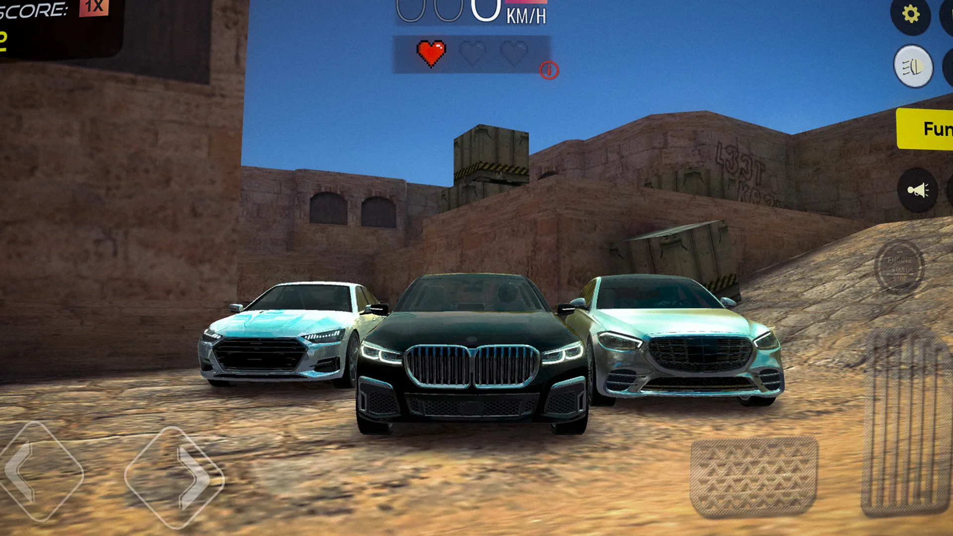 Racing in Car - Multiplayer | Indus Appstore | Screenshot