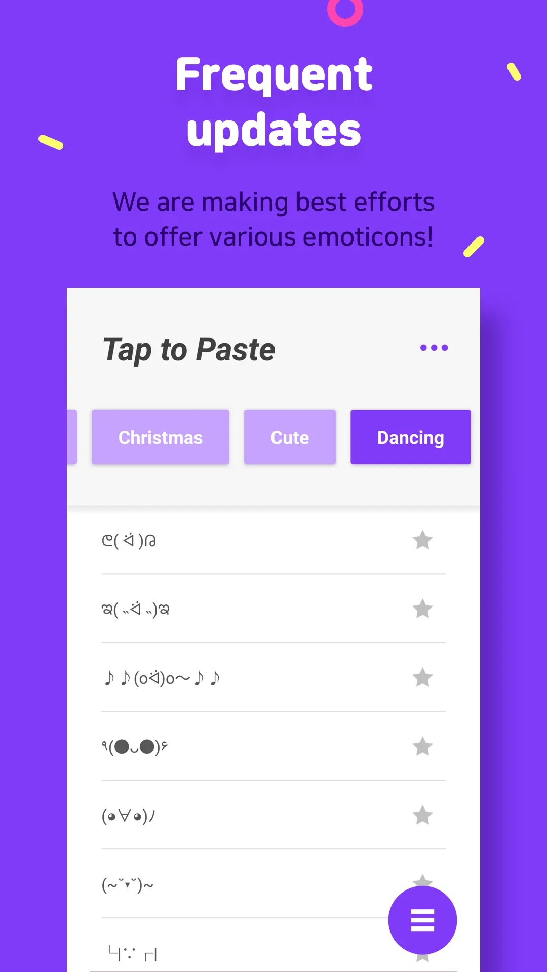 Inssaticon – Cute Text Emojis | Indus Appstore | Screenshot