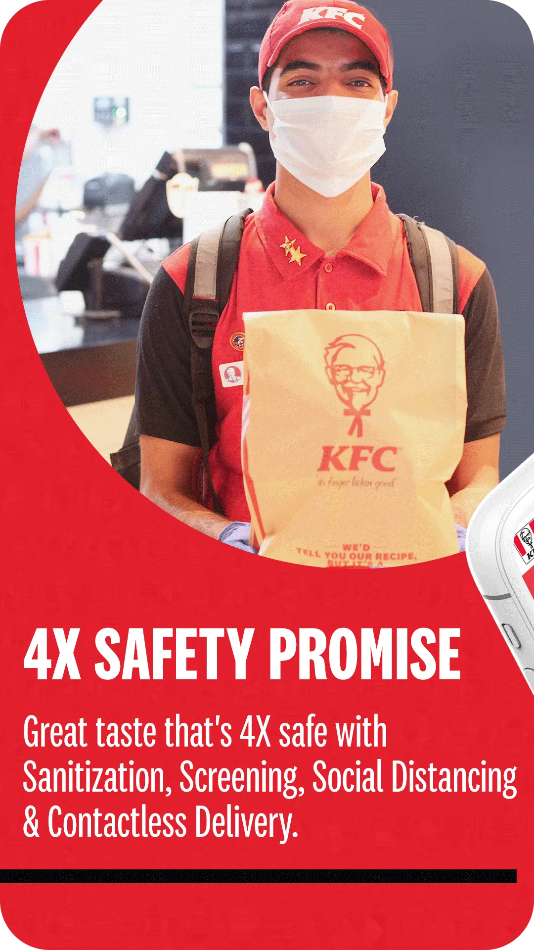 KFC India online ordering app | Indus Appstore | Screenshot