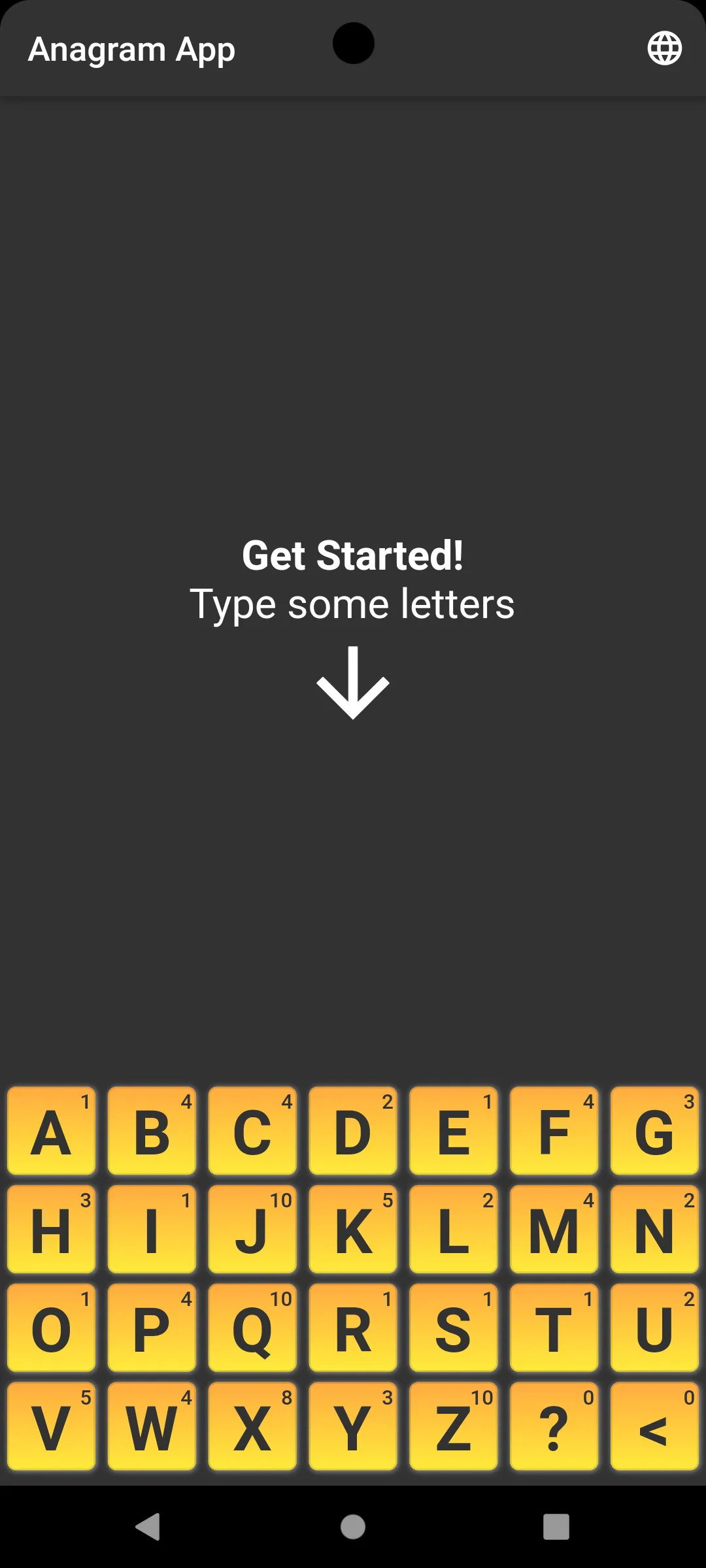 Anagrams and Dictionary | Indus Appstore | Screenshot