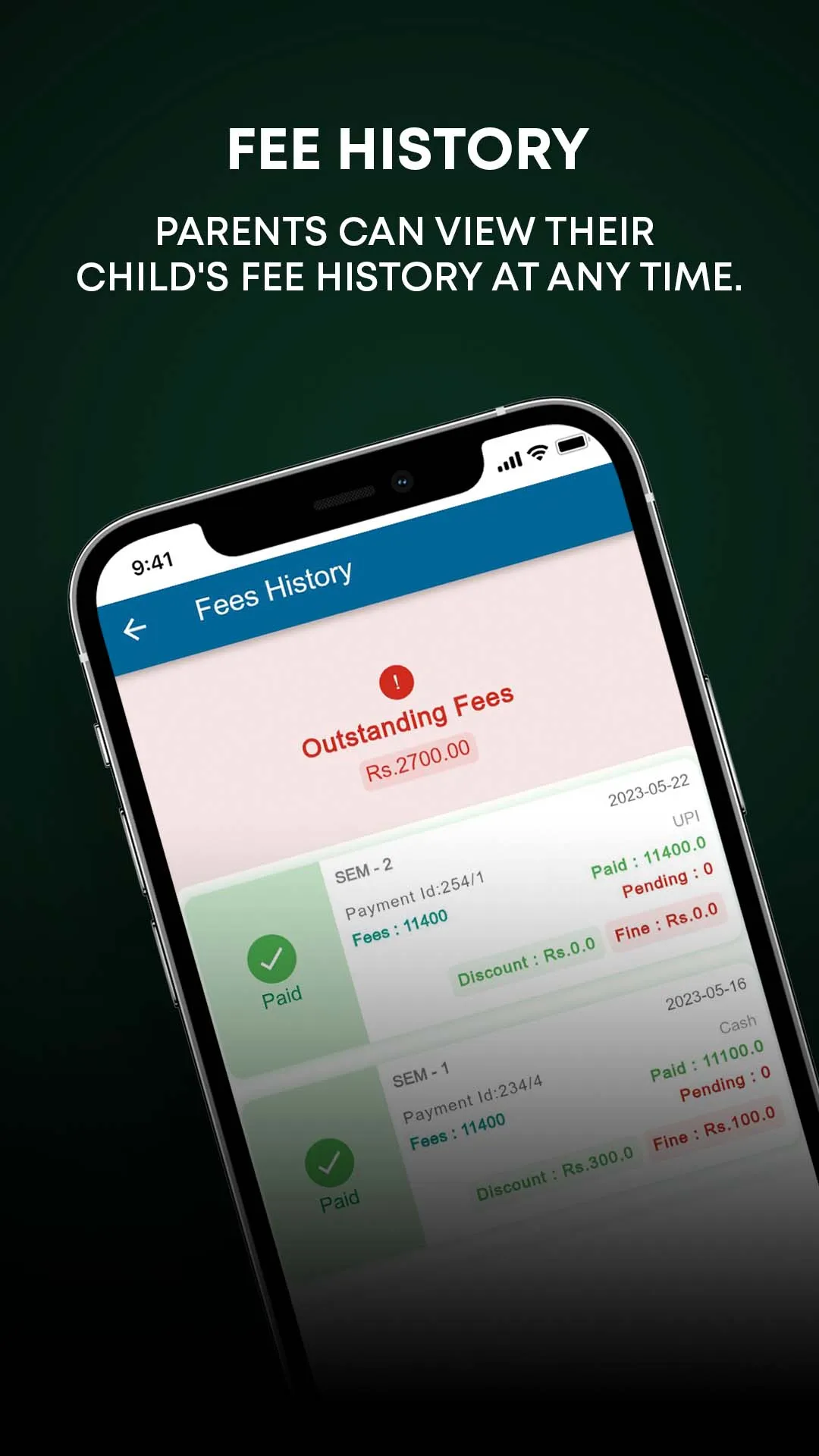 NEMS - Student | Indus Appstore | Screenshot