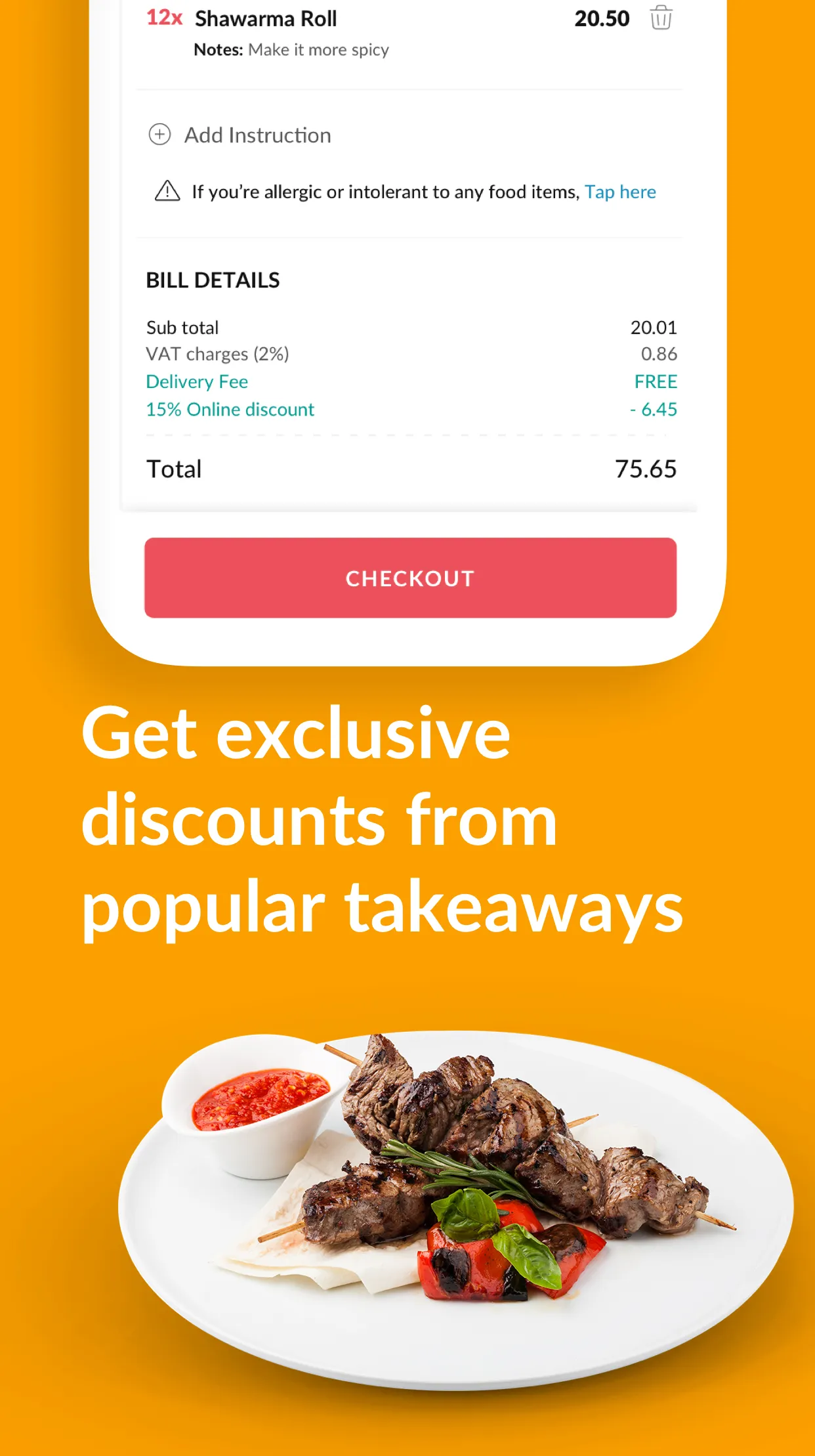 Foodhub - Online Takeaways | Indus Appstore | Screenshot