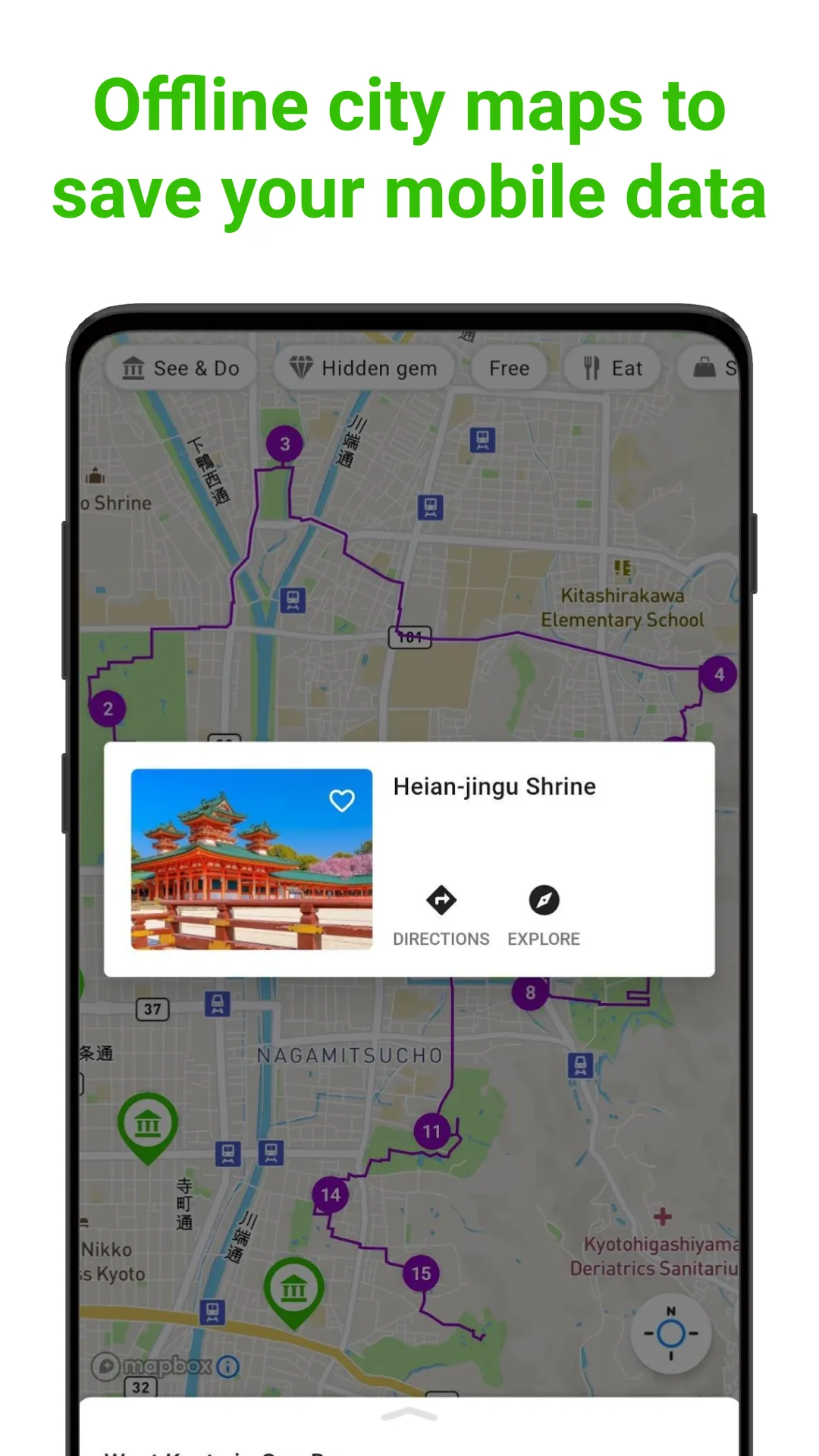 Kyoto Tour Guide:SmartGuide | Indus Appstore | Screenshot