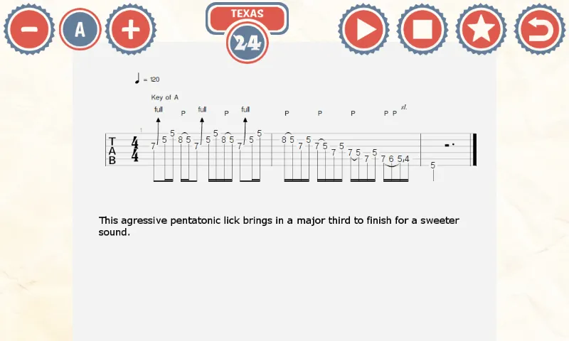 96 Blues Guitar Licks | Indus Appstore | Screenshot