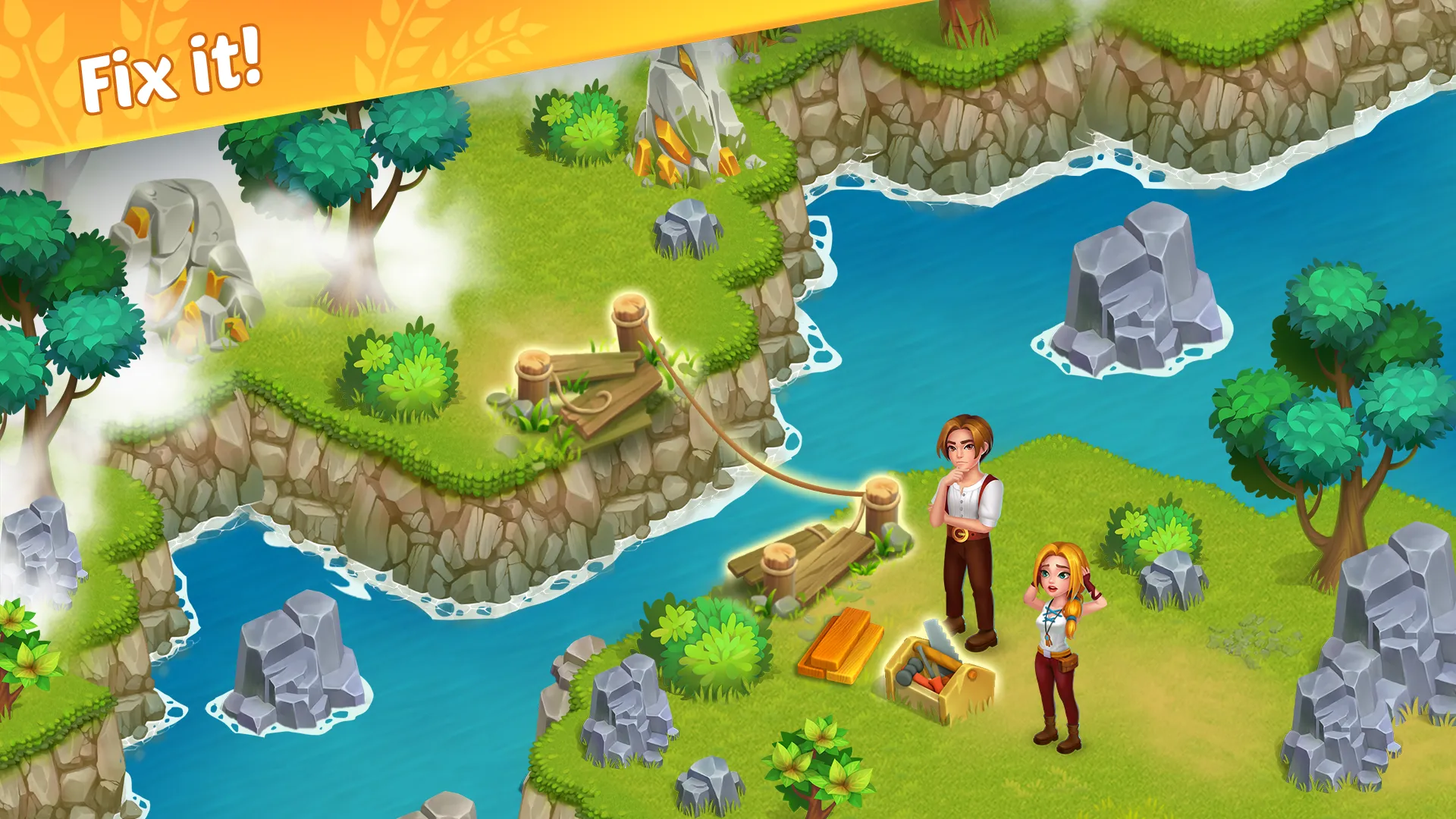 Dreamy Harvest: Farm Island | Indus Appstore | Screenshot