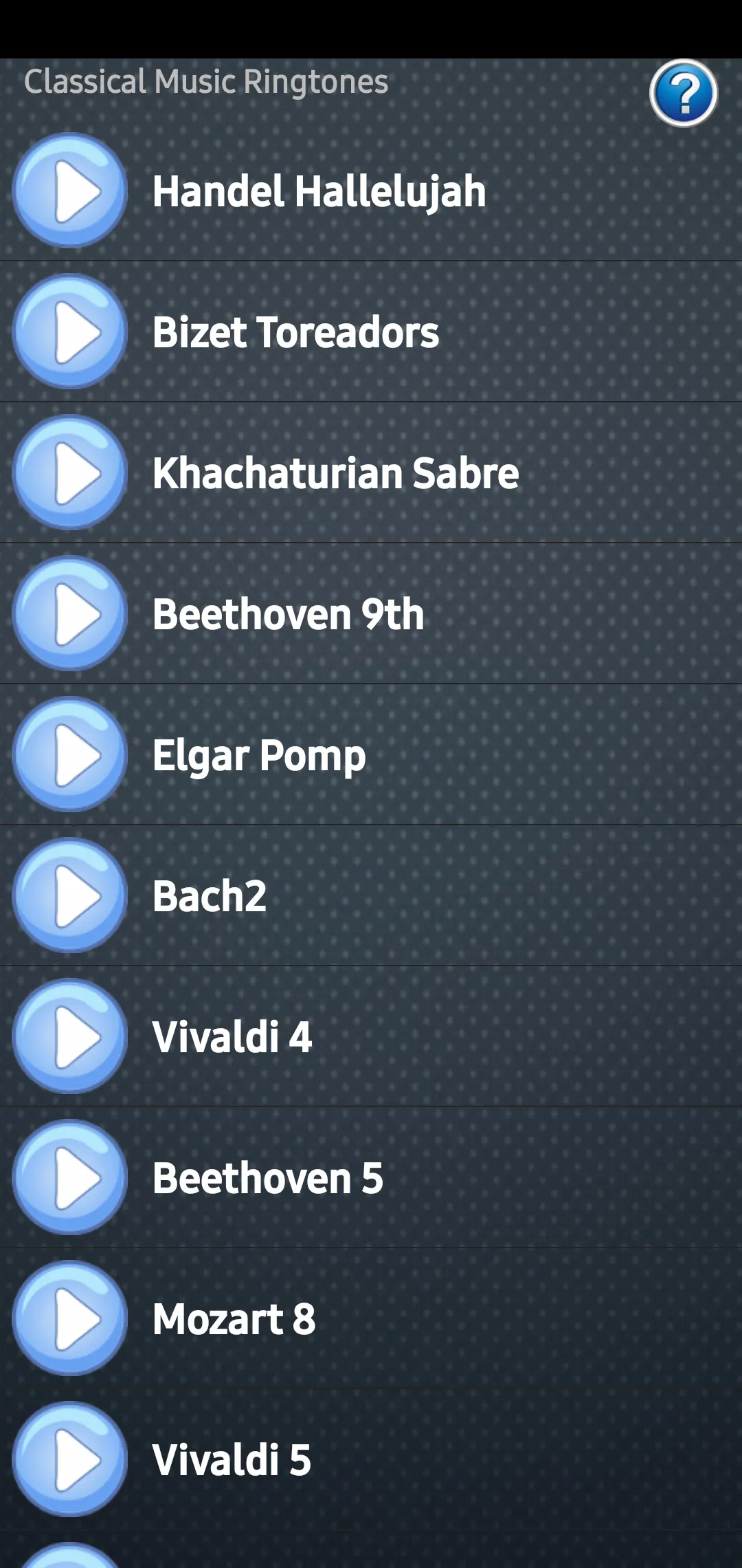 Classical Music Ringtones | Indus Appstore | Screenshot