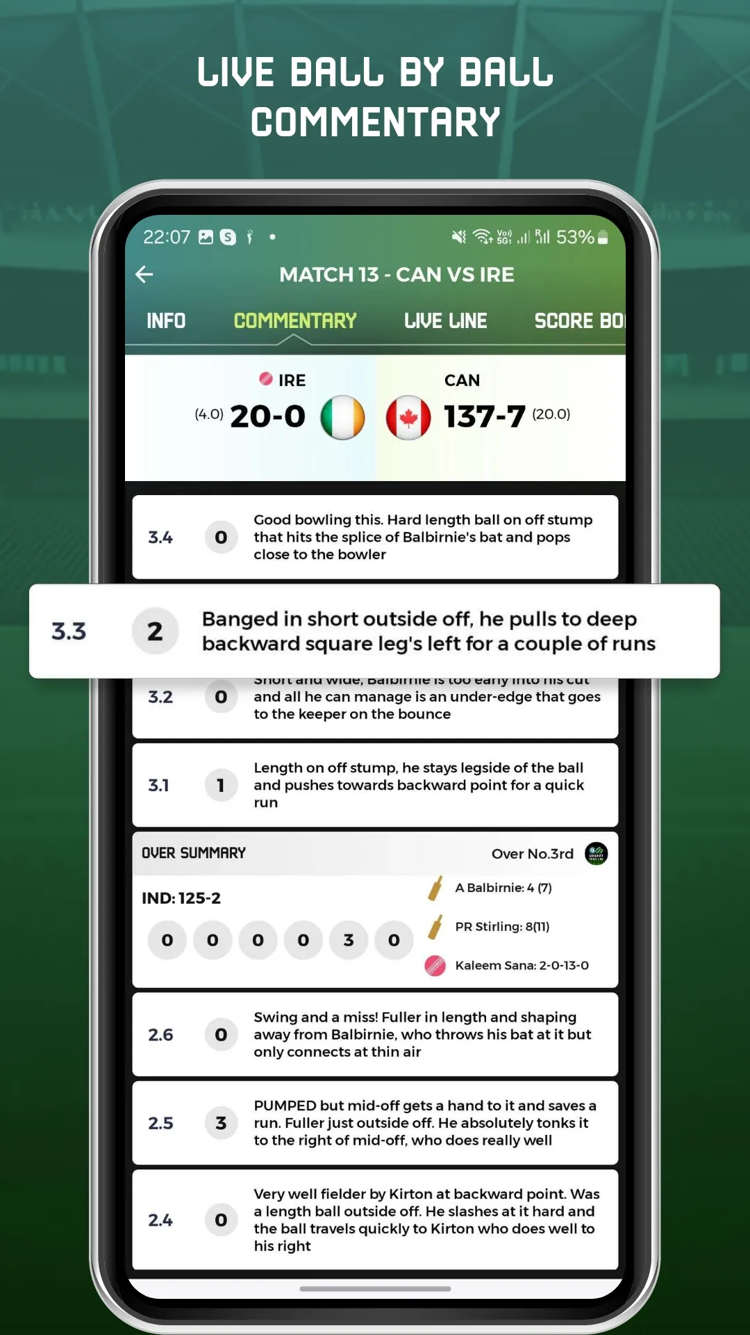 Cricket Magic Line | Indus Appstore | Screenshot