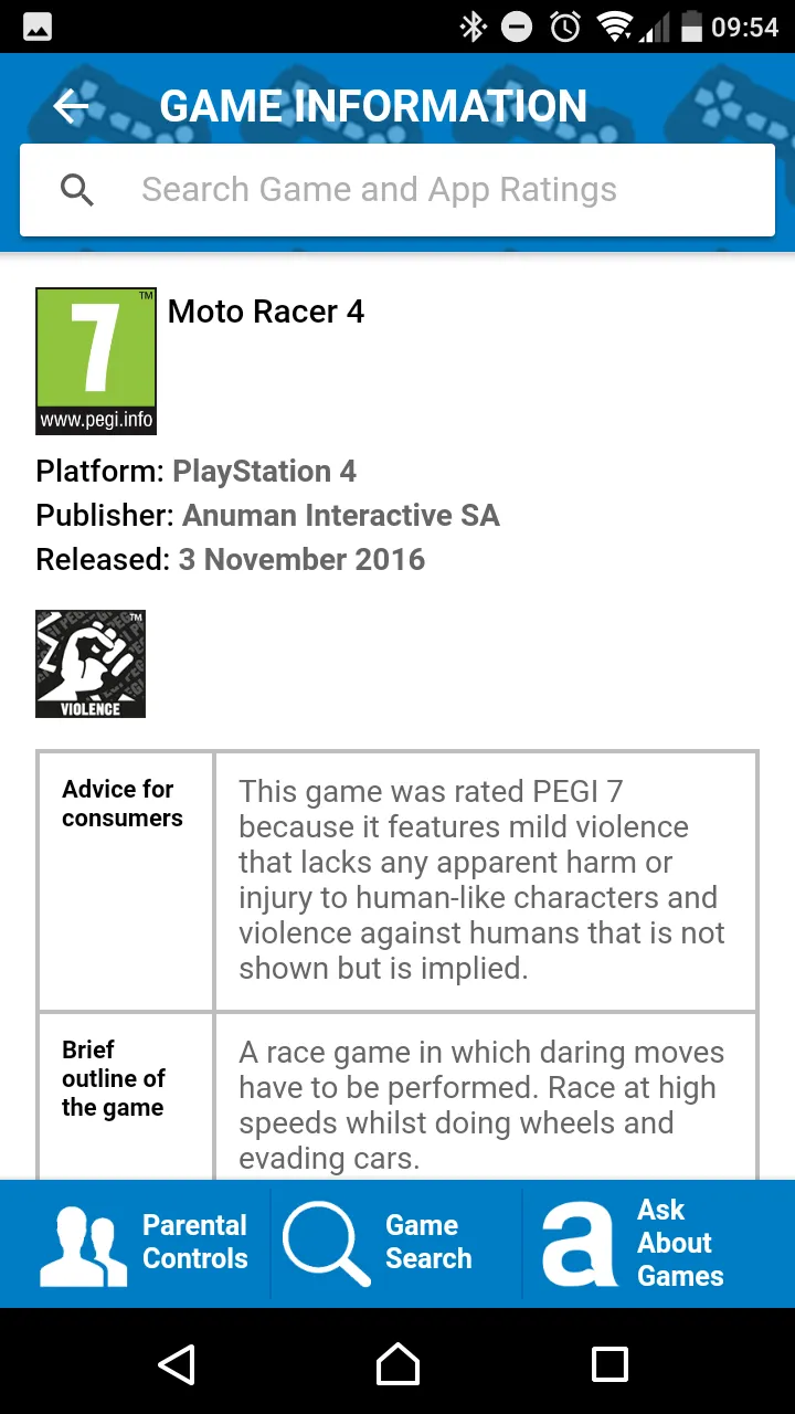 PEGI Ratings | Indus Appstore | Screenshot