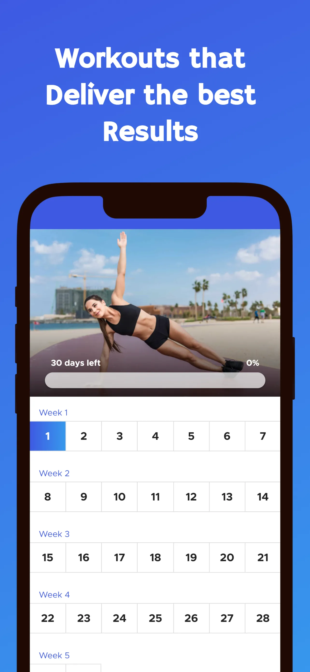 30 Day Plank Challenge | Indus Appstore | Screenshot