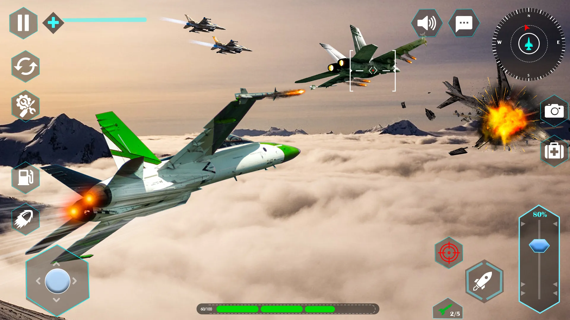 Modern Air Fighter Jet 3D | Indus Appstore | Screenshot