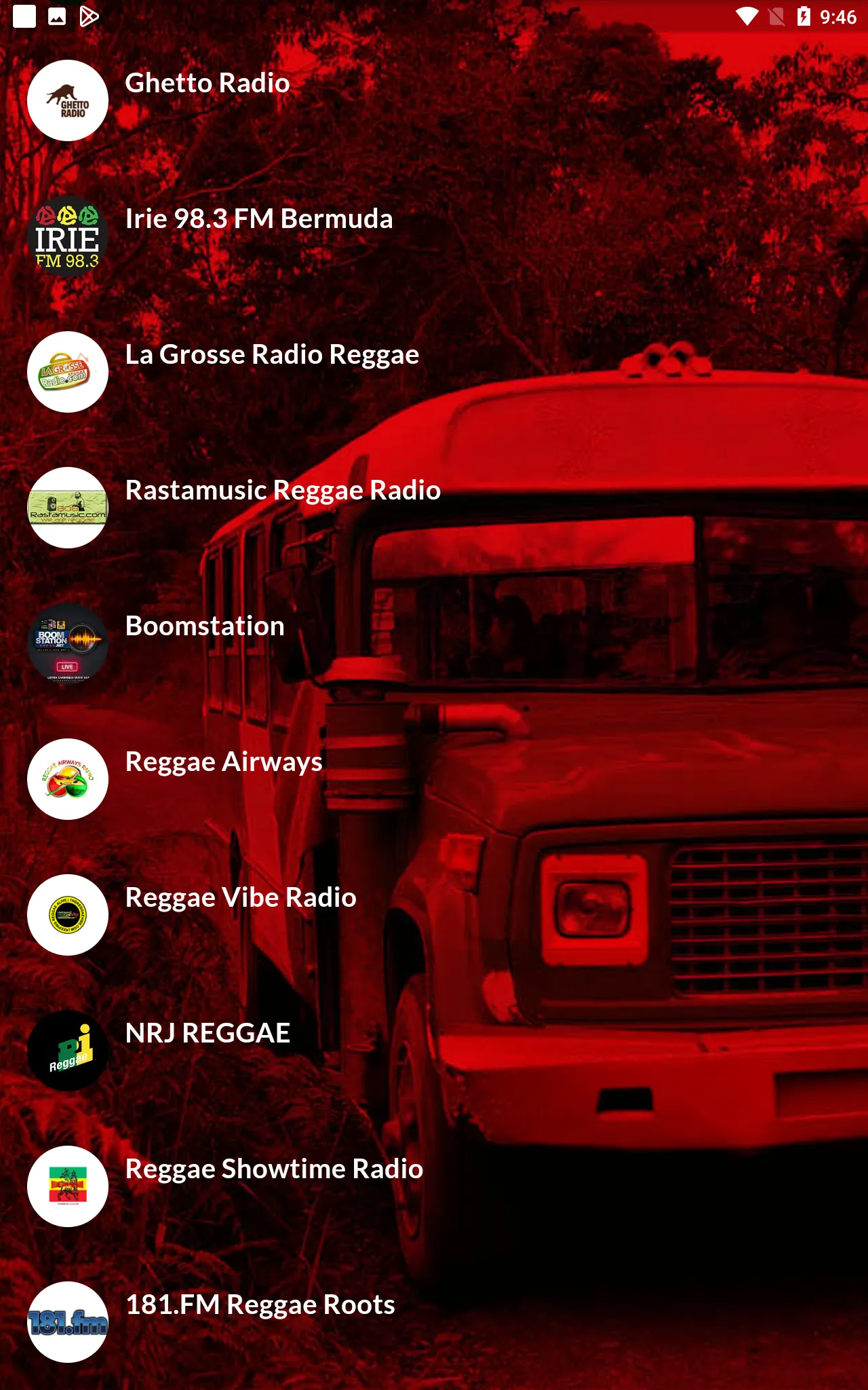 Reggae Radio Online | Indus Appstore | Screenshot