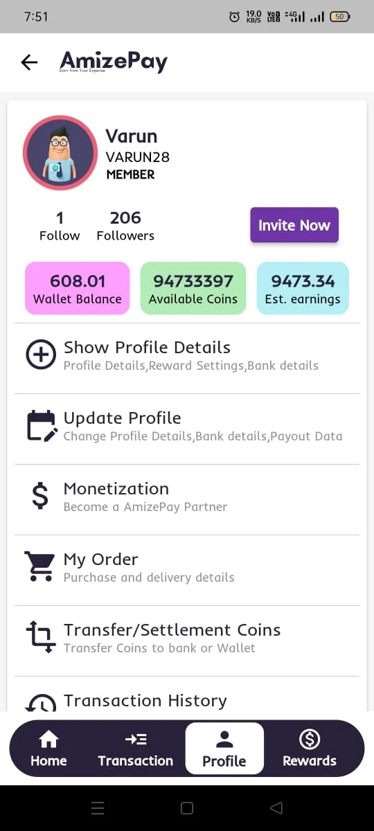 AmizePay | Indus Appstore | Screenshot