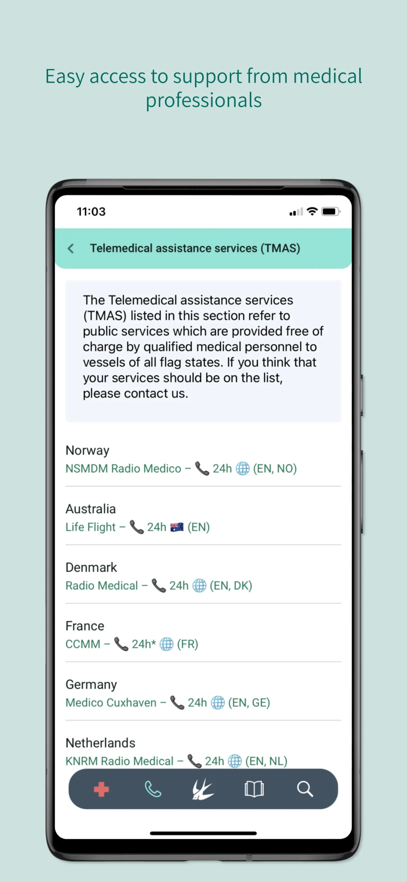 Mariners Medico Guide | Indus Appstore | Screenshot