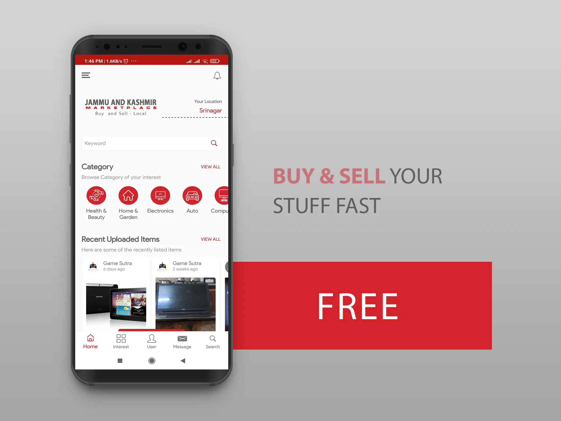 Marketplace : Buy and Sell | Indus Appstore | Screenshot