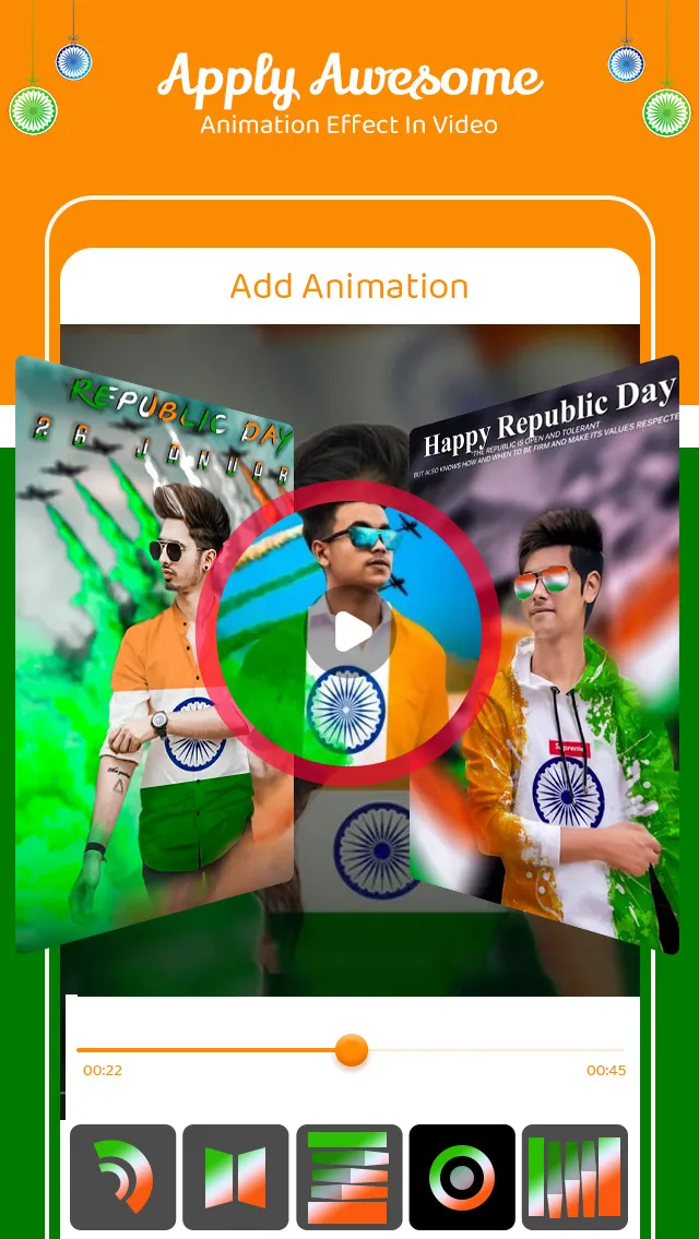 Republic Day Video Maker | Indus Appstore | Screenshot