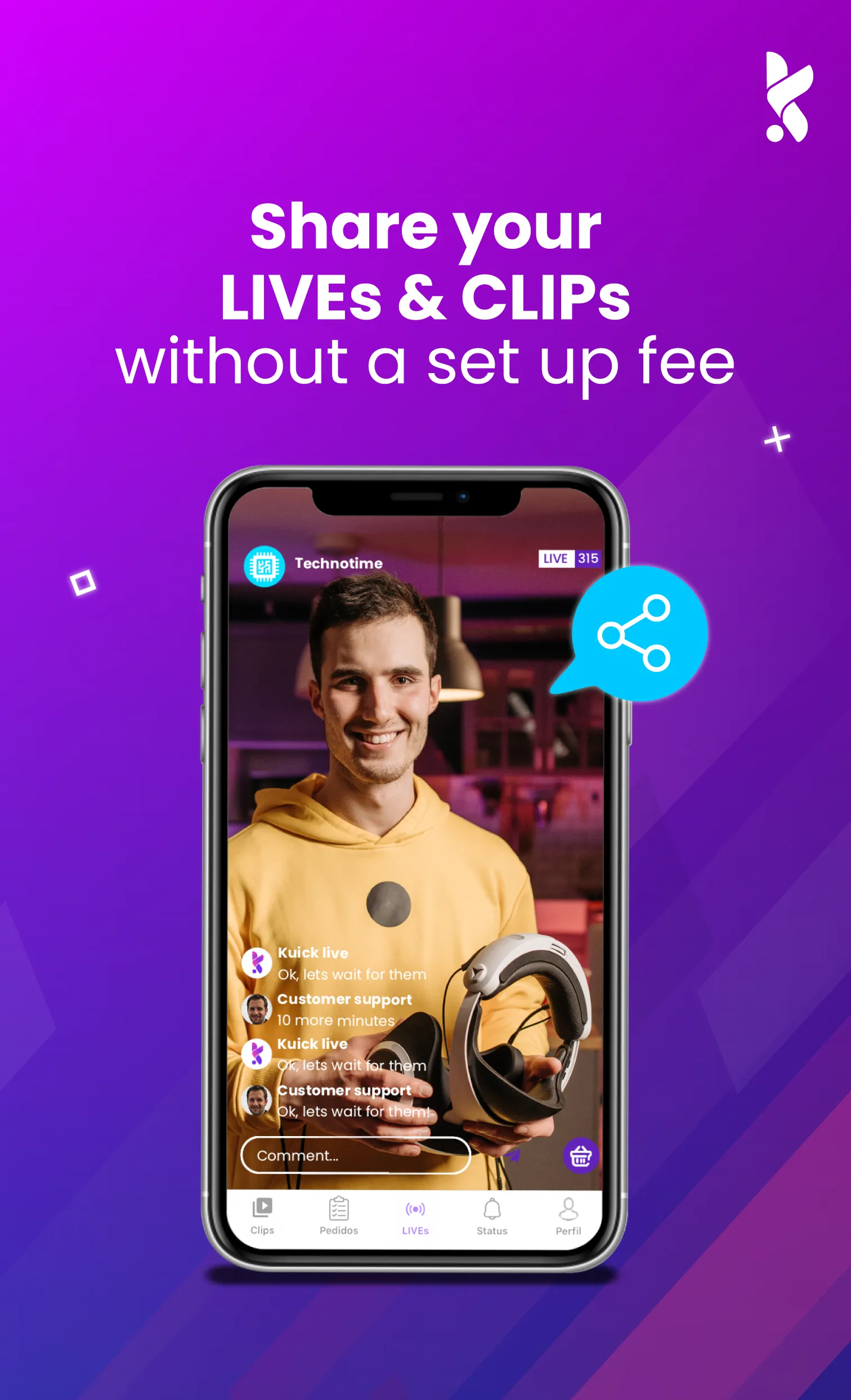 Kuick: Buy, Sell & Go LIVE | Indus Appstore | Screenshot