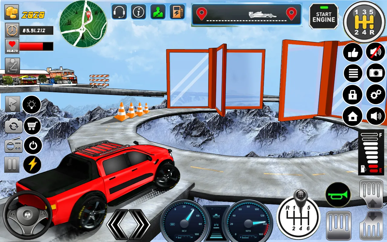 Extreme Jeep Snow Stunts | Indus Appstore | Screenshot