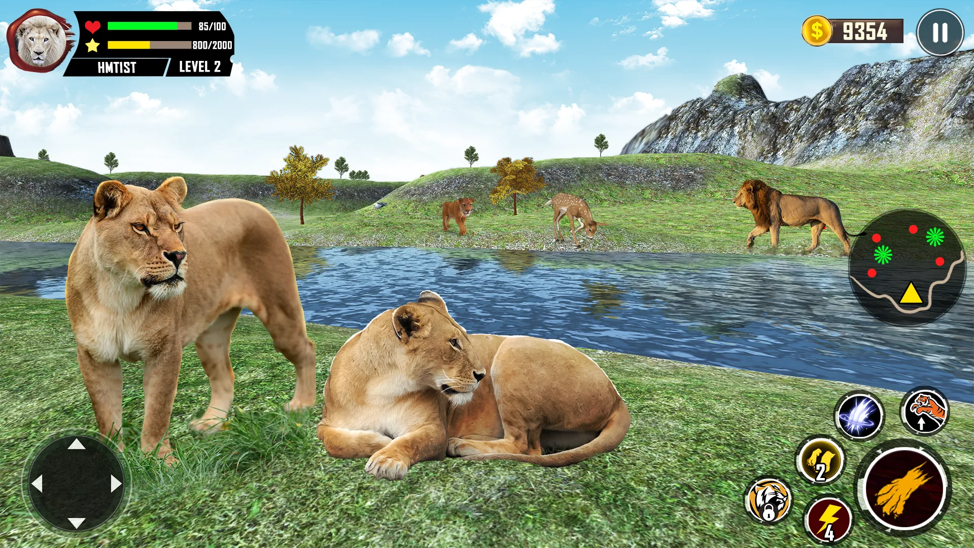 Lion Family Simulator 3d Games | Indus Appstore | Screenshot