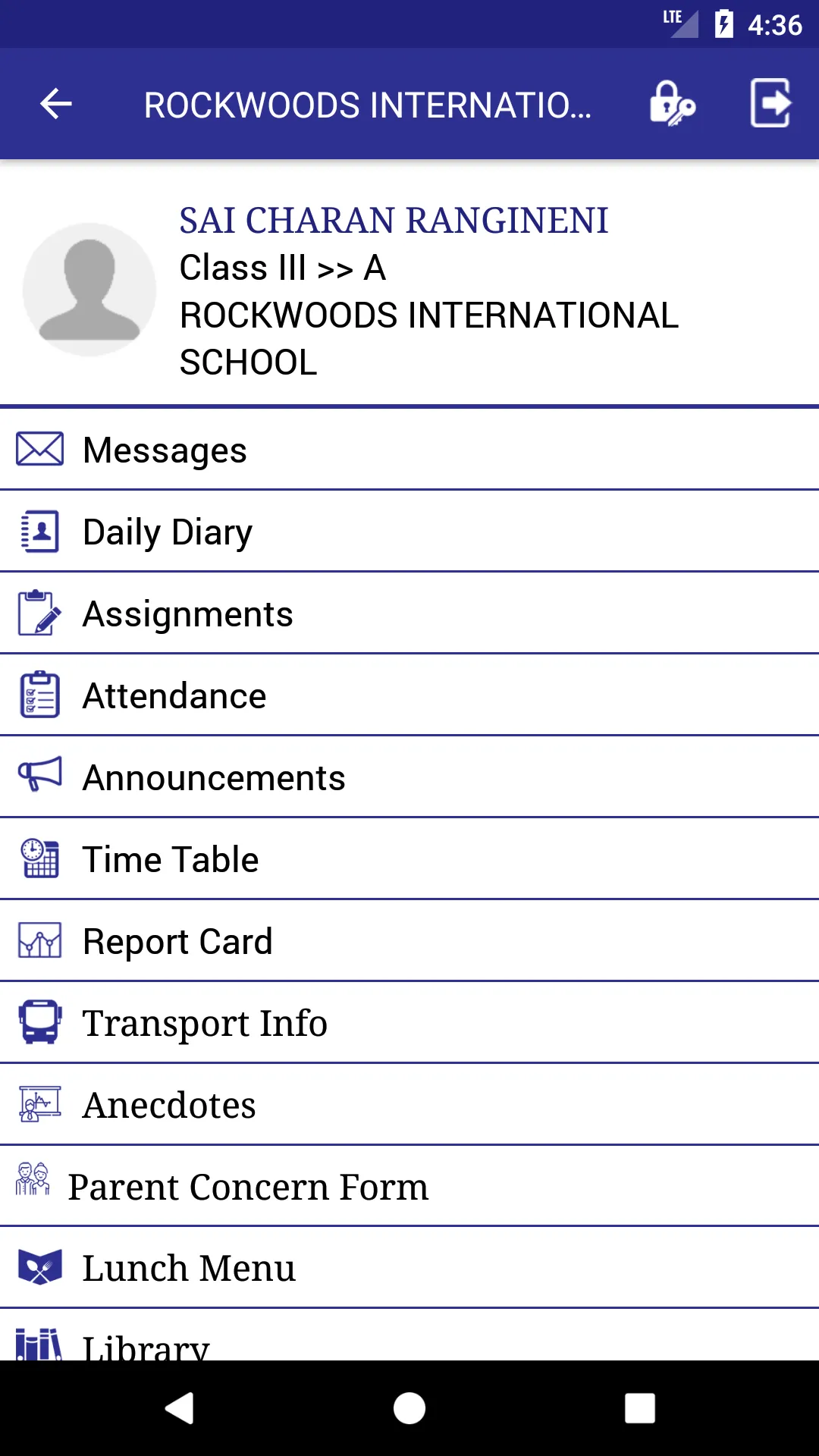 ROCKWOODS INTERNATIONAL SCHOOL | Indus Appstore | Screenshot