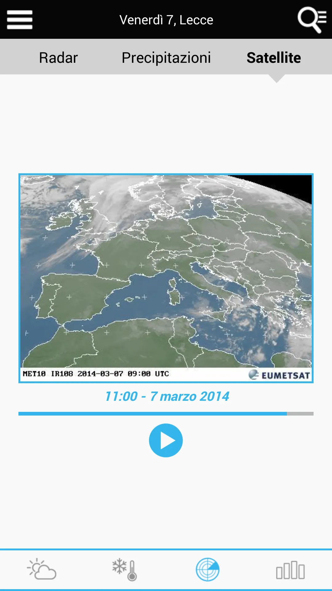 Weather for Italy | Indus Appstore | Screenshot